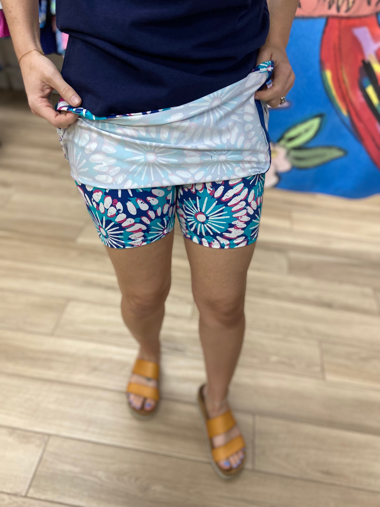 Capleton Road UPF Zip Side Skort