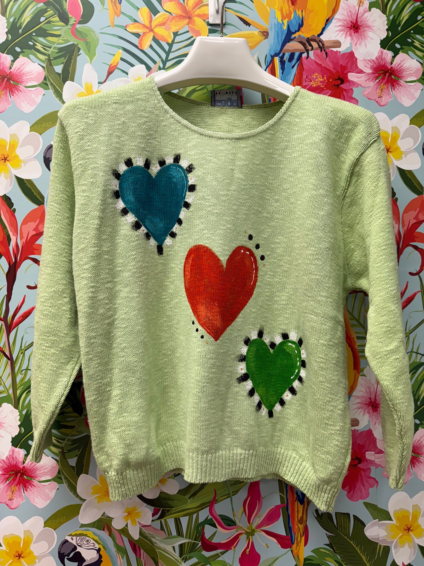 MoMo Sweater - Happy Hearts