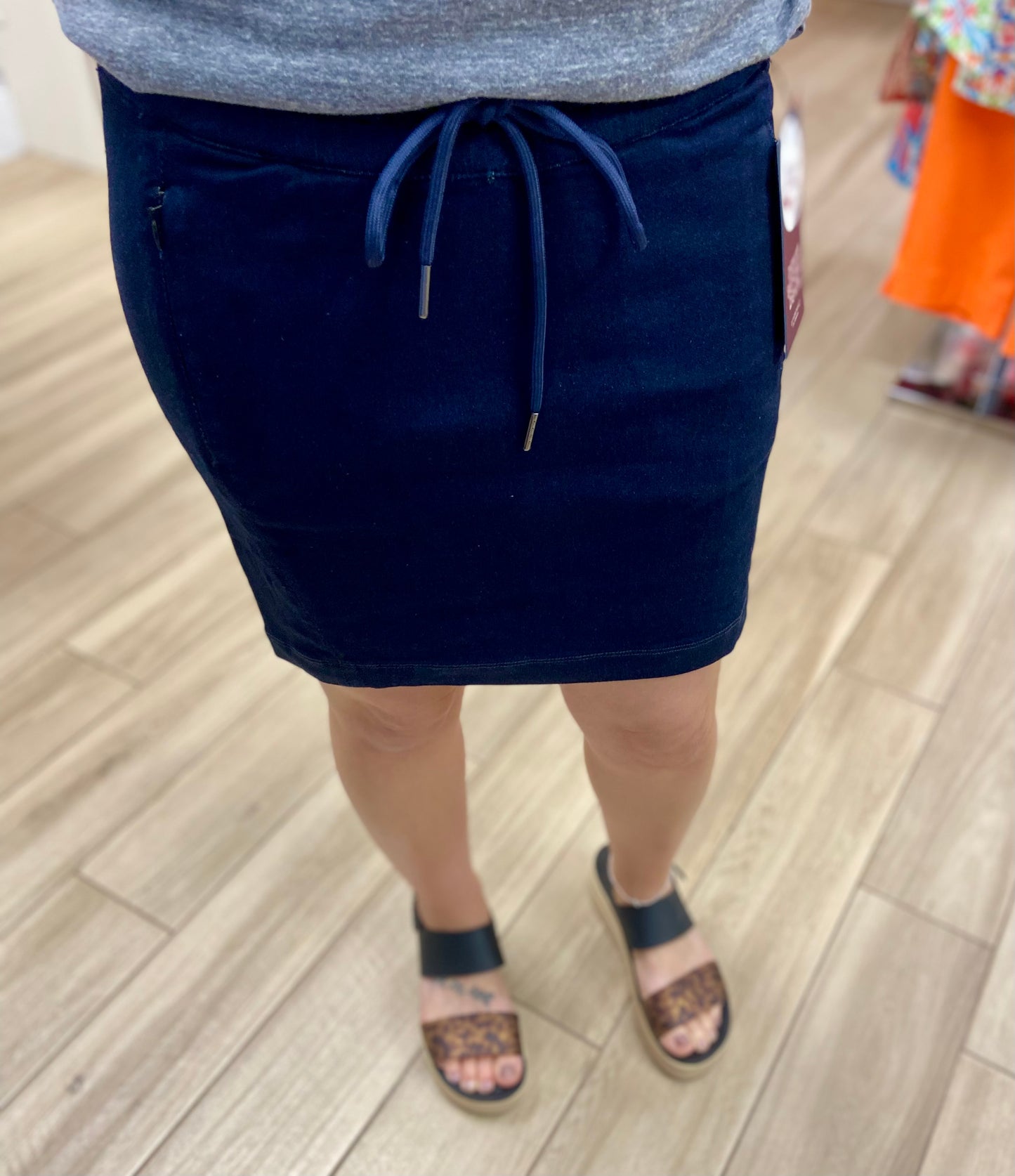 Liverpool LM6305KW Denim Skort