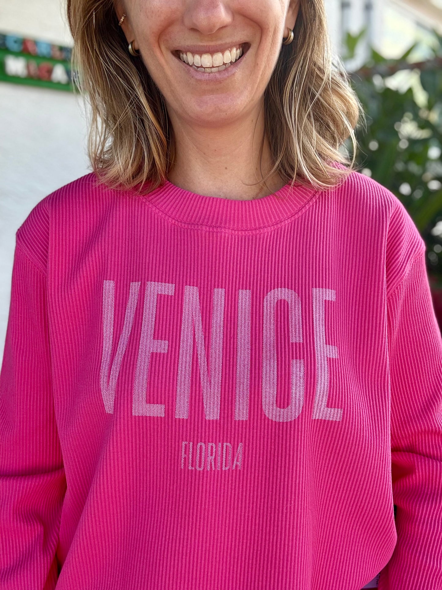Boat House Venice Corded Pullover Top