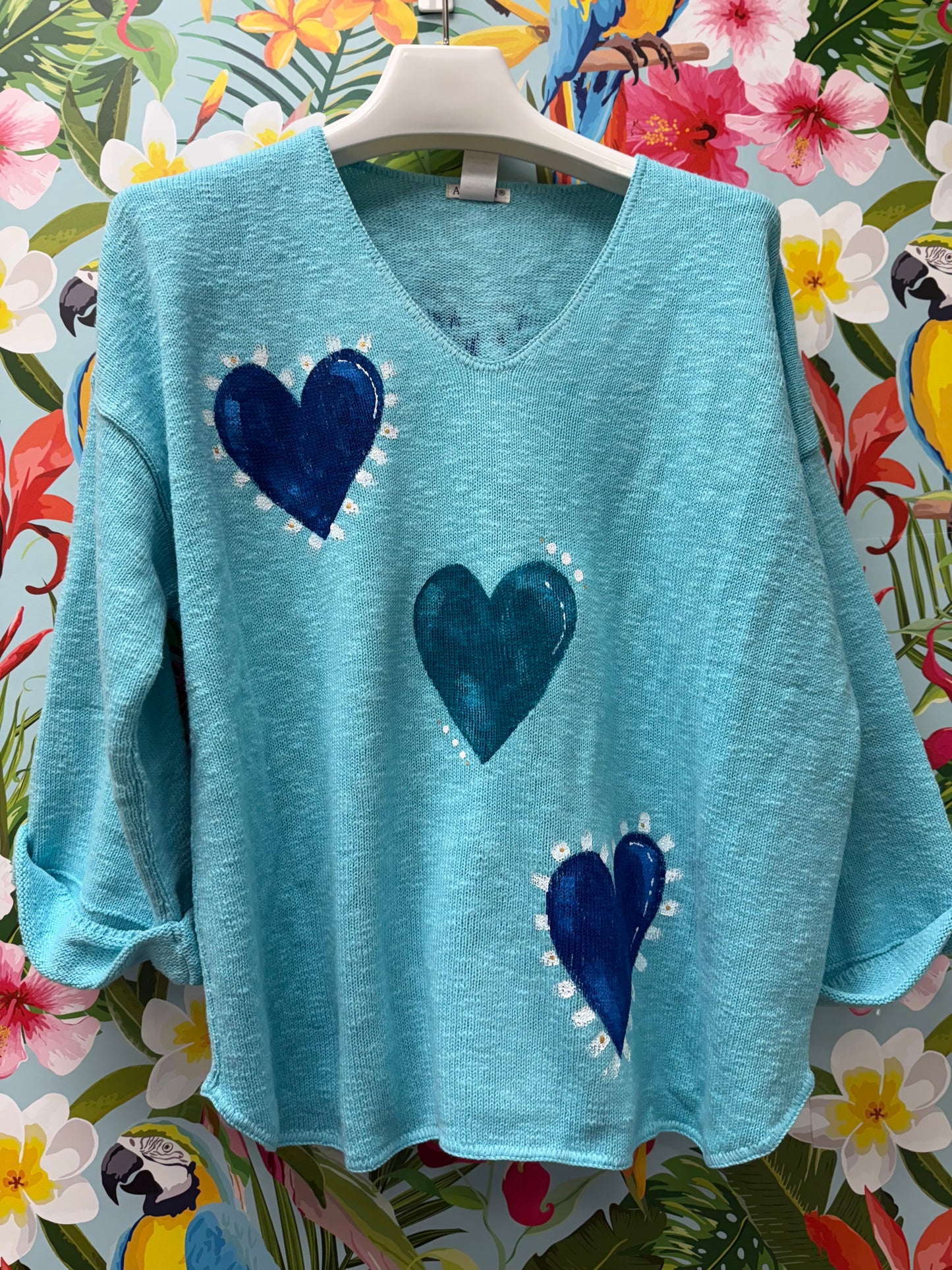 MoMo Sweater - Happy Hearts