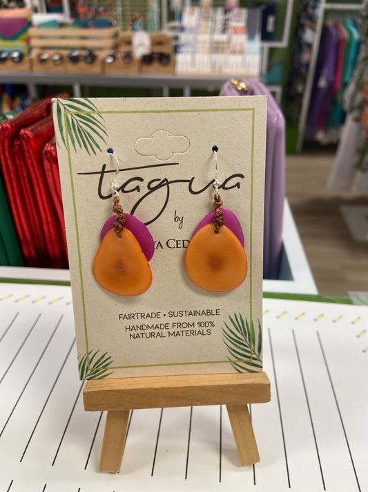 Tagua Fiesta Earring