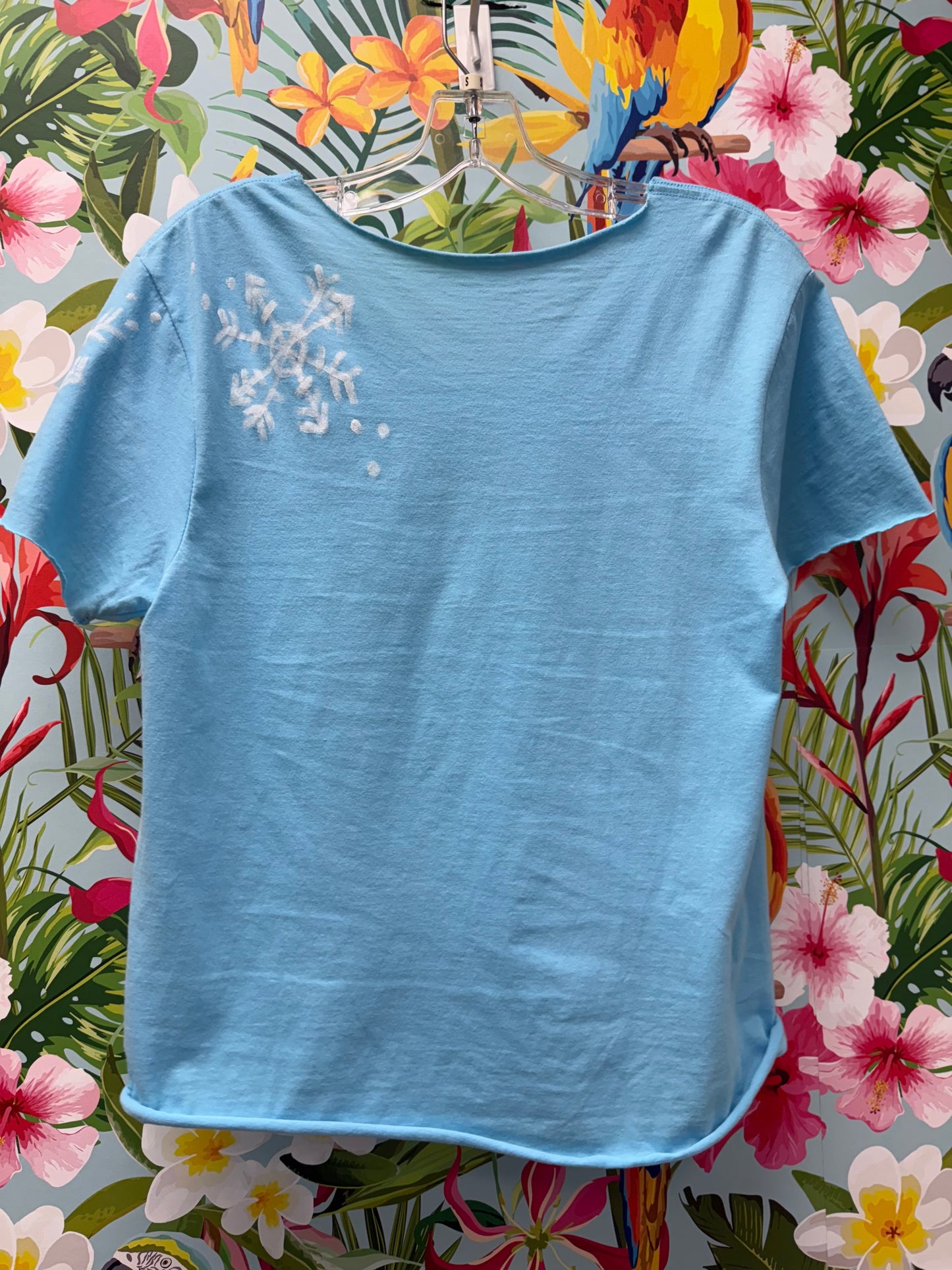 Jackie Ludtke Painted Snowman Top
