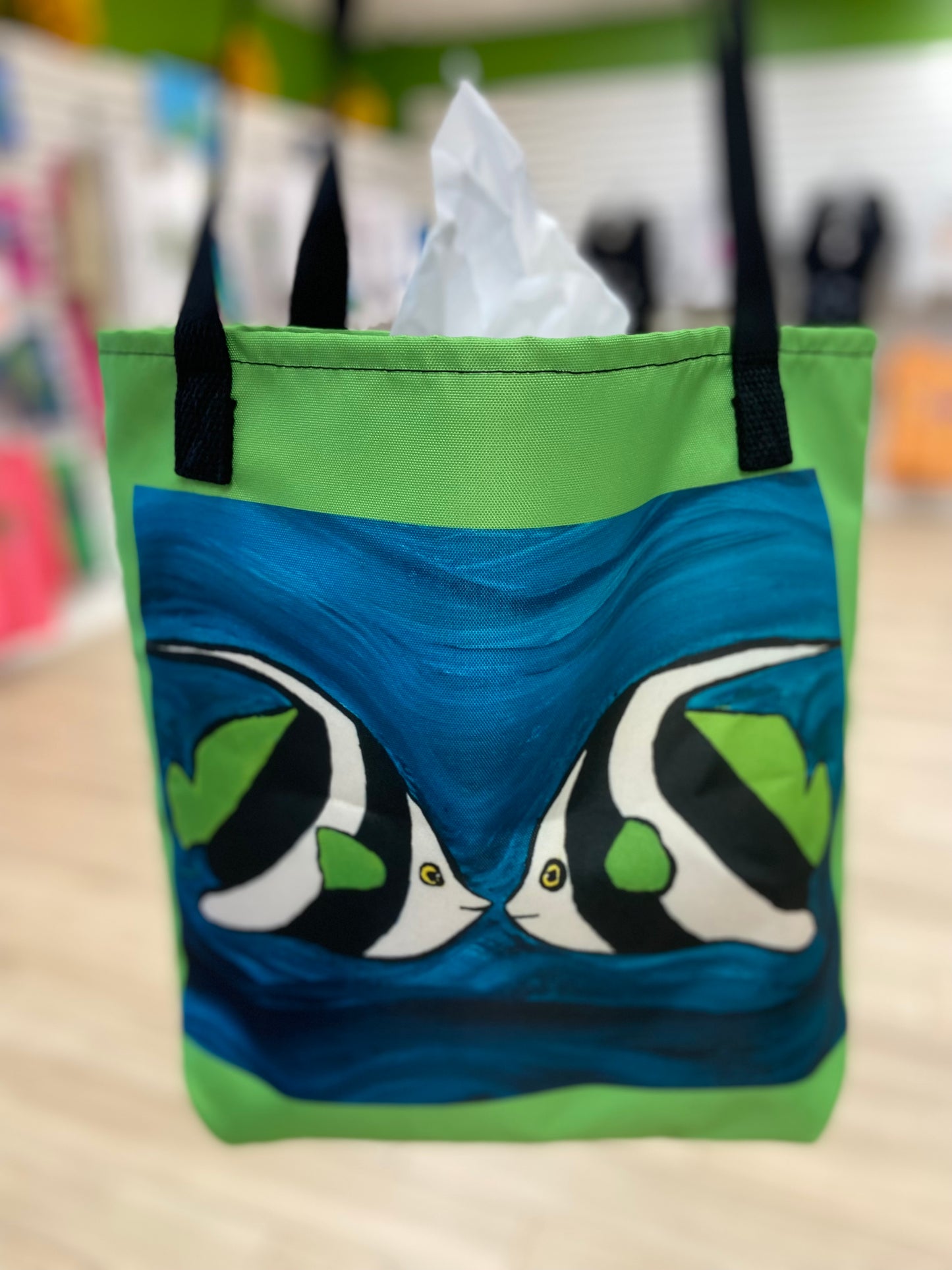 Peg Artist Print Tote Bags