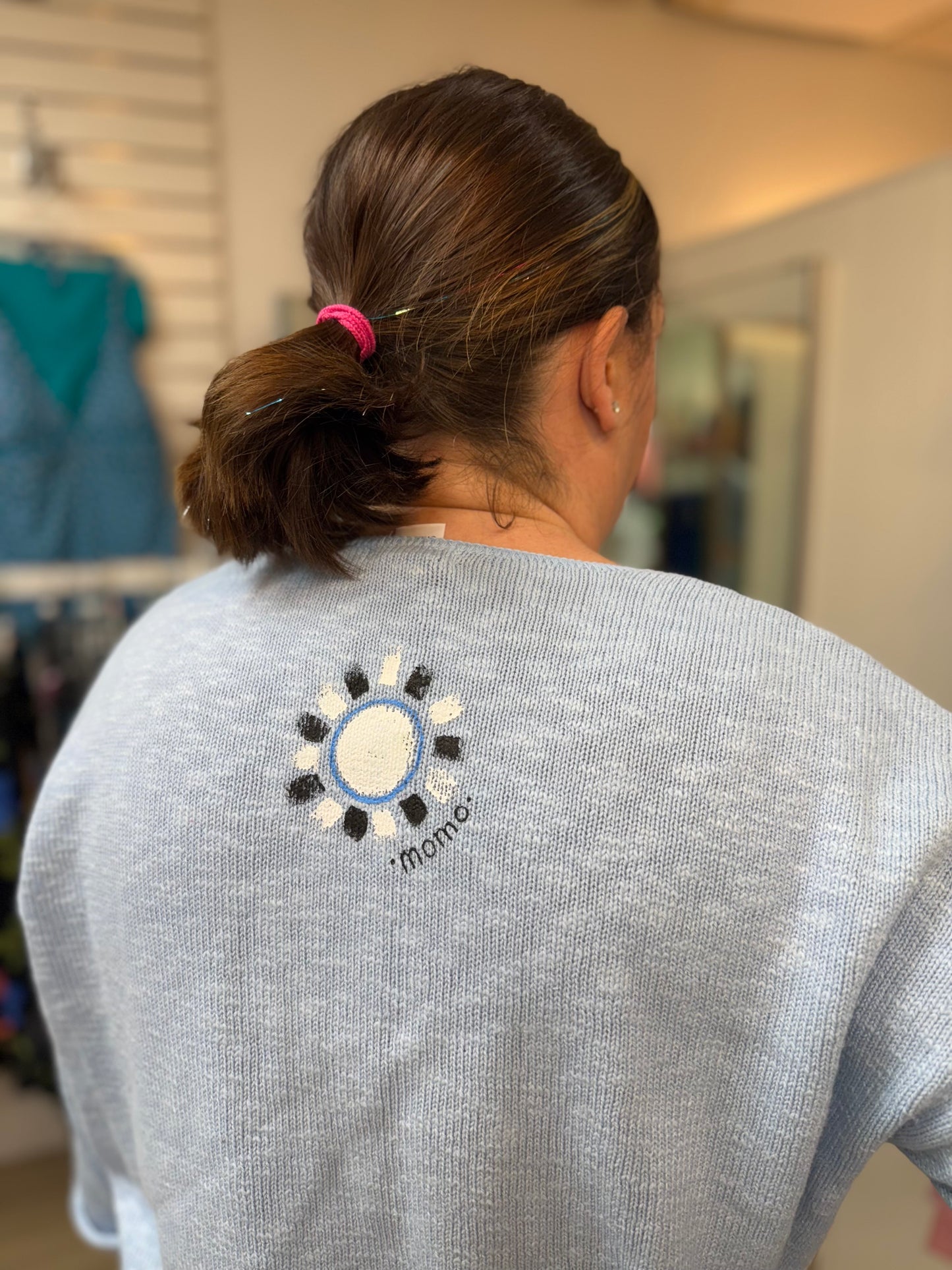 MoMo Sweater - Happy Daze Dots