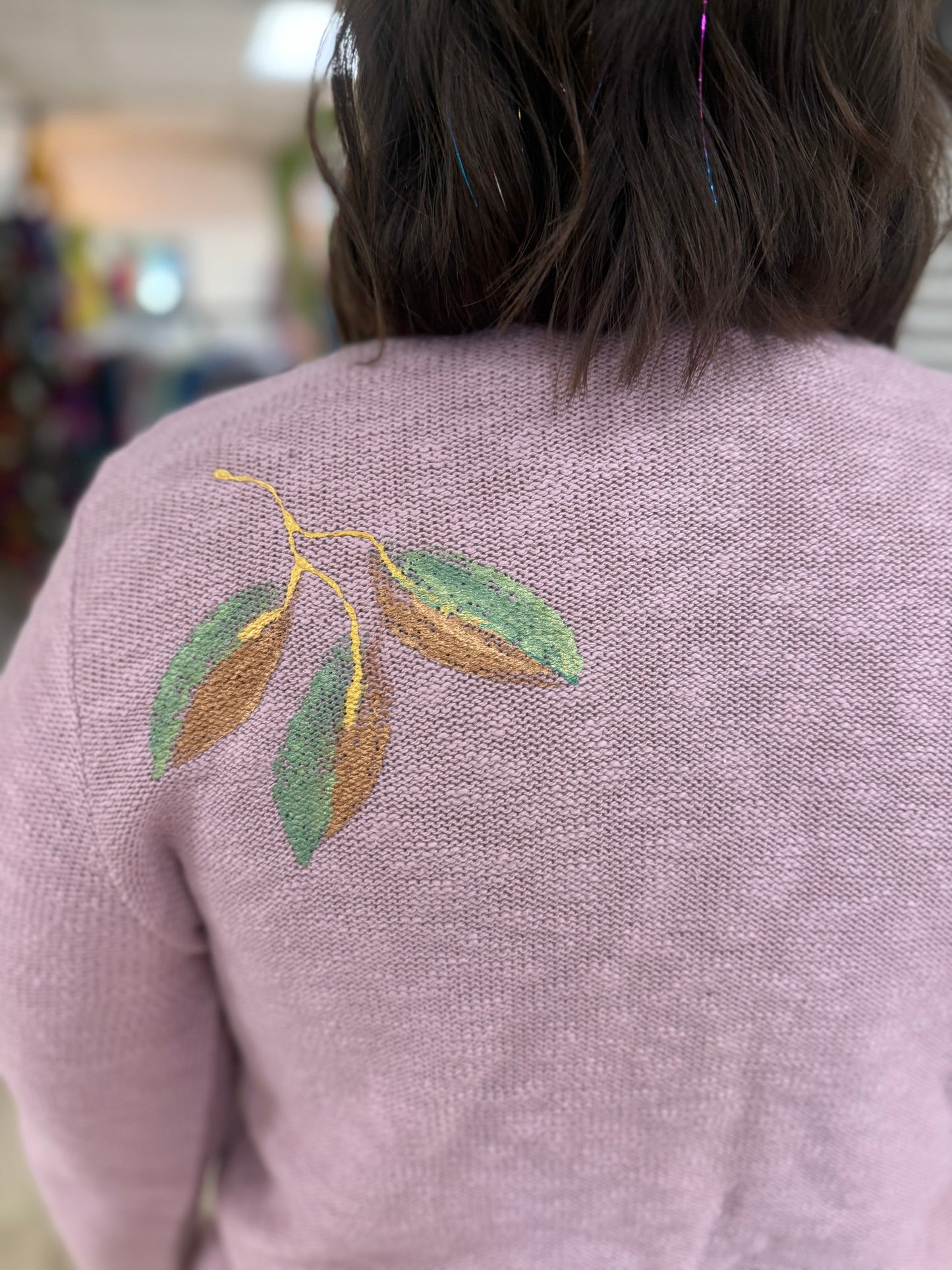 Peg Painted Rose Sweater