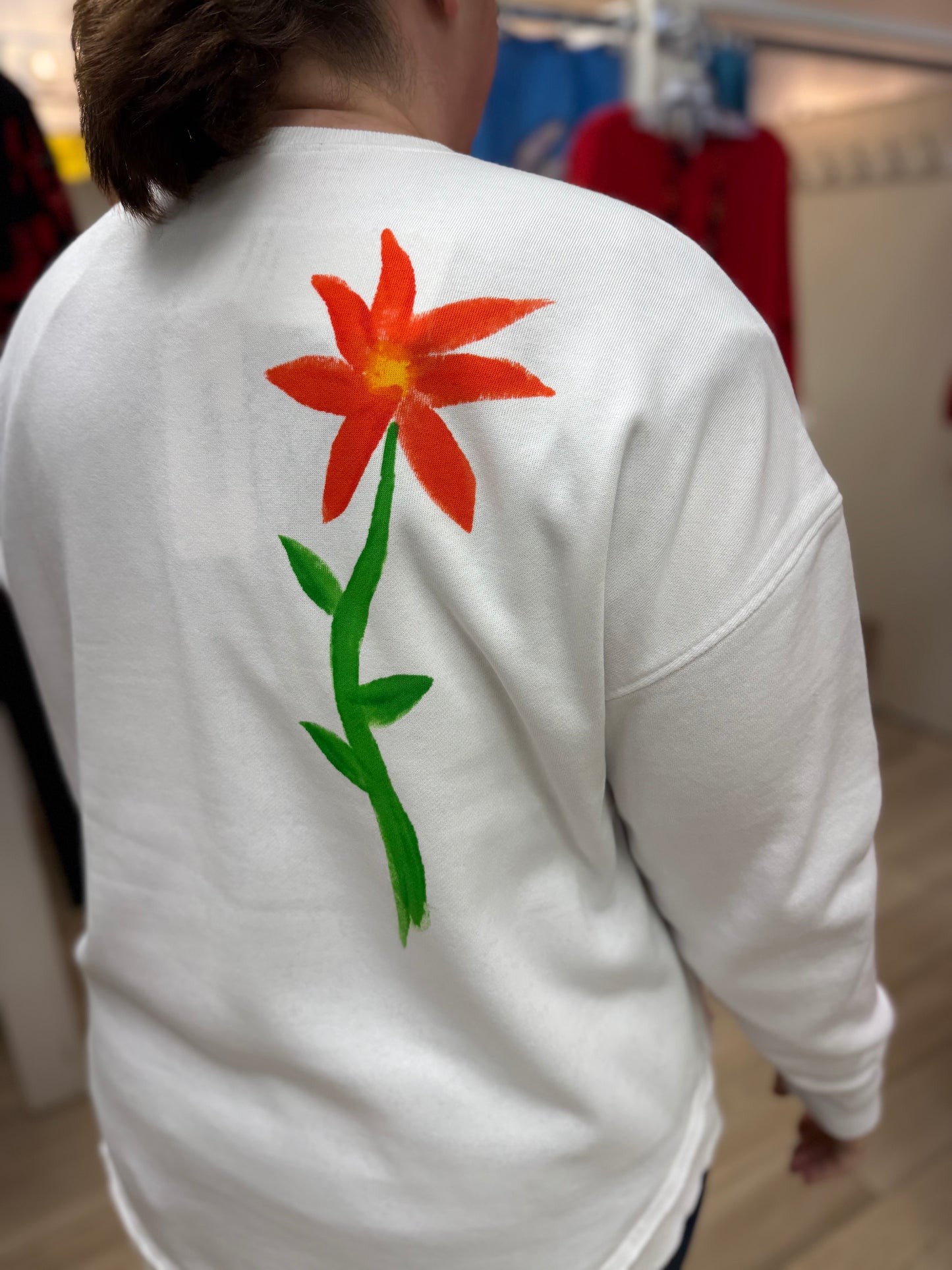 Peg Painted 5 Flower Fest Sweatshirt