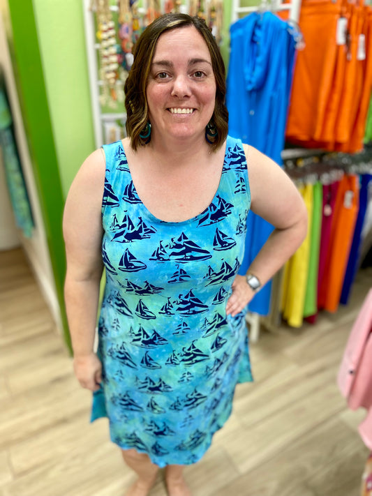 Rum Reggae RR116SP Tank Dress