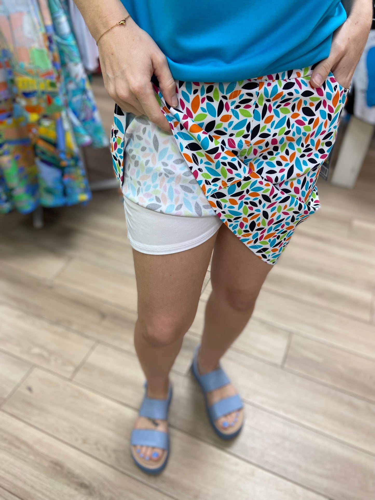 Slimsation 25716 Print Skort