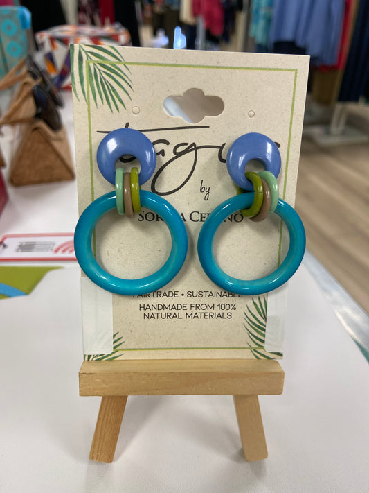 Tagua Freya Earring