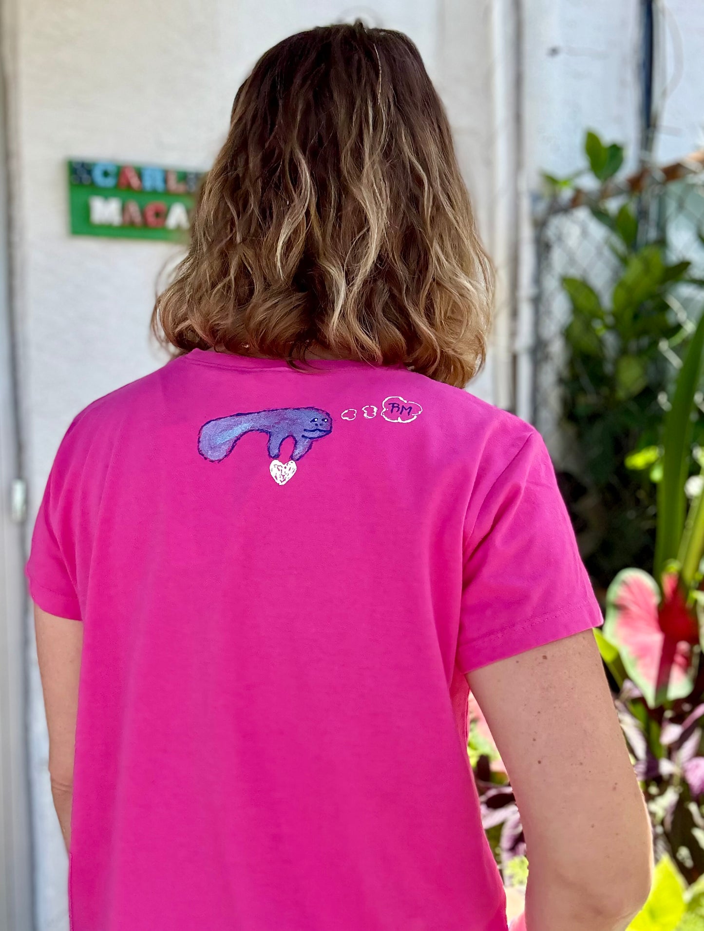 Rosamund Merrill 8145 Painted Manatee Momma Top