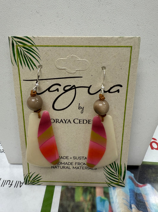 Tagua Judith Earrings