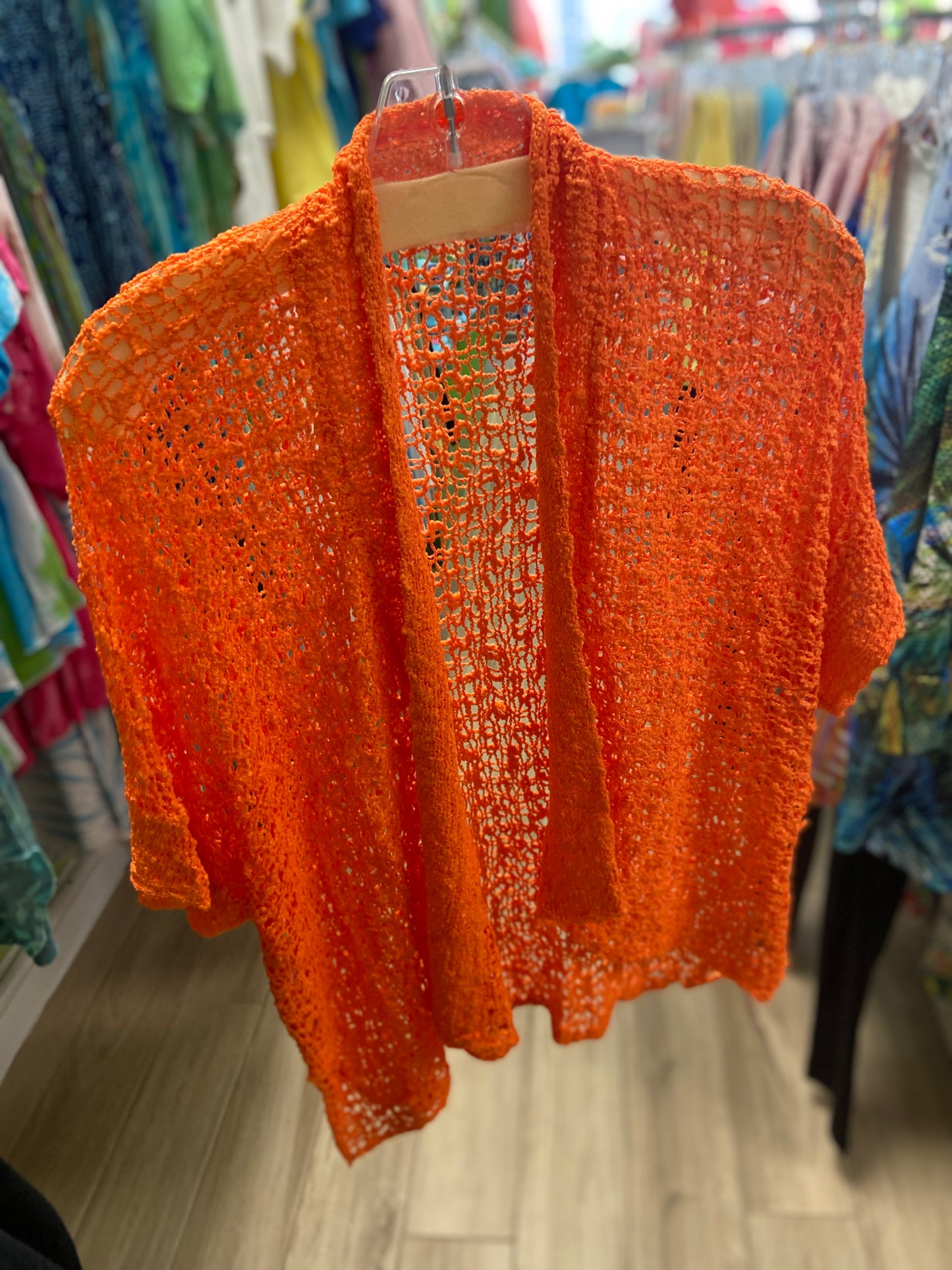 Lost River 2041P One Size Short Sleeve Shrug