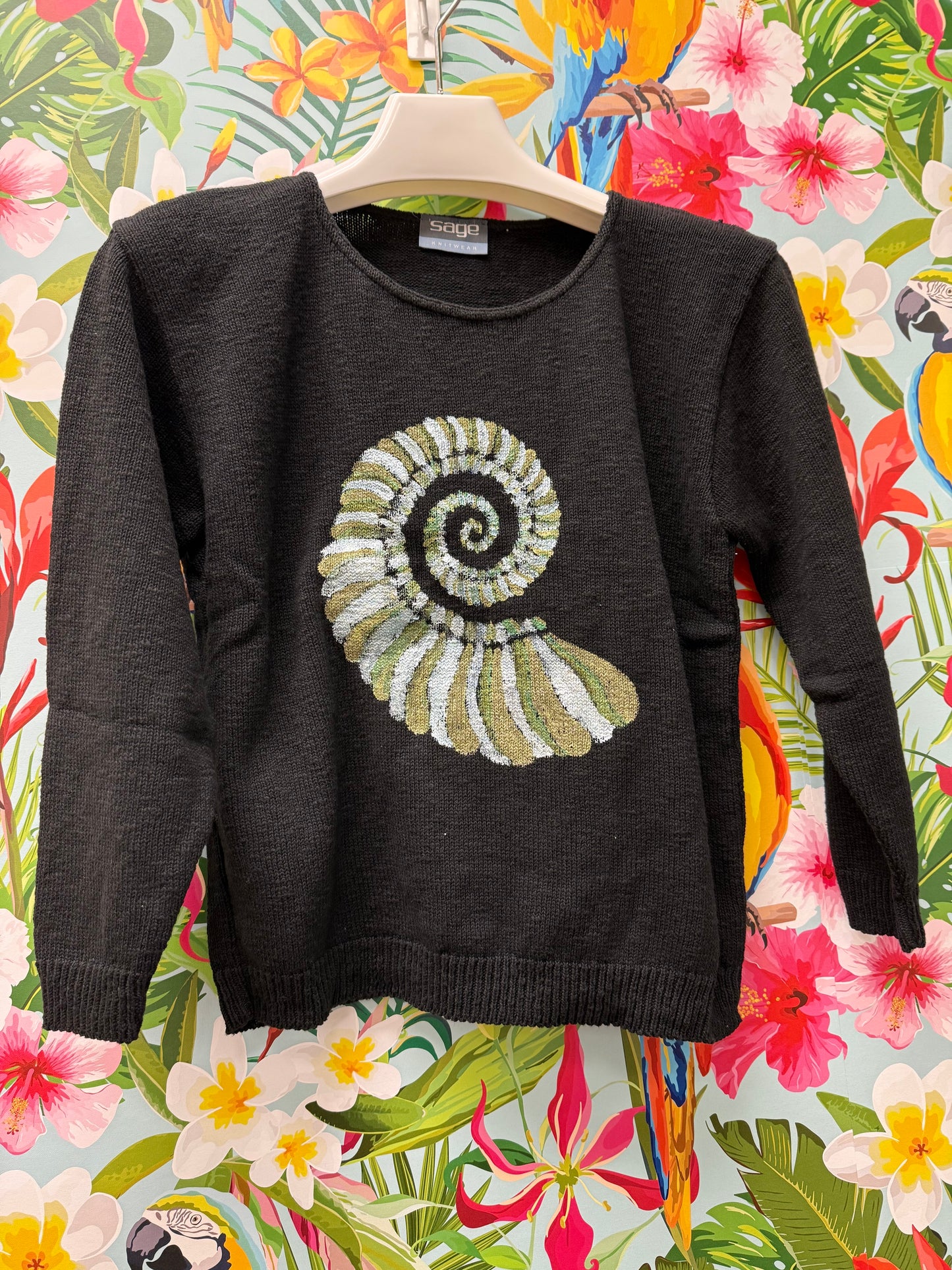 LisaLou Painted Nautilus Sweater