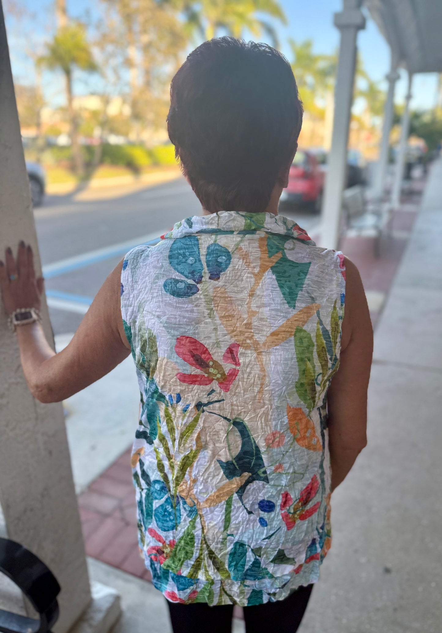 Jess & Jane SC2 Cowl Tank Top