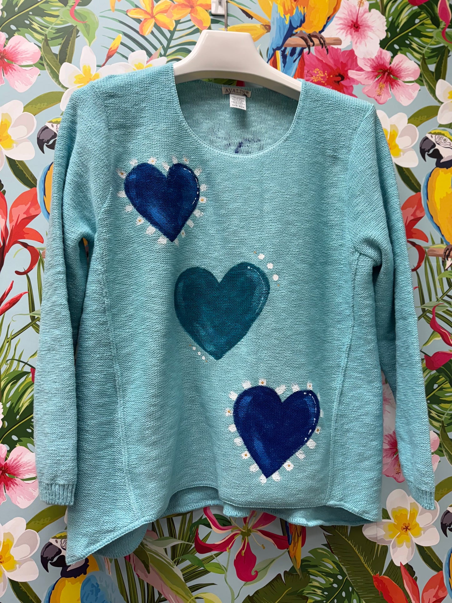 MoMo Sweater - Happy Hearts