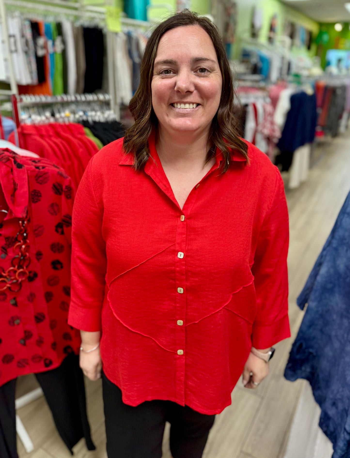 Fridaze AA252 Sabrina Blouse