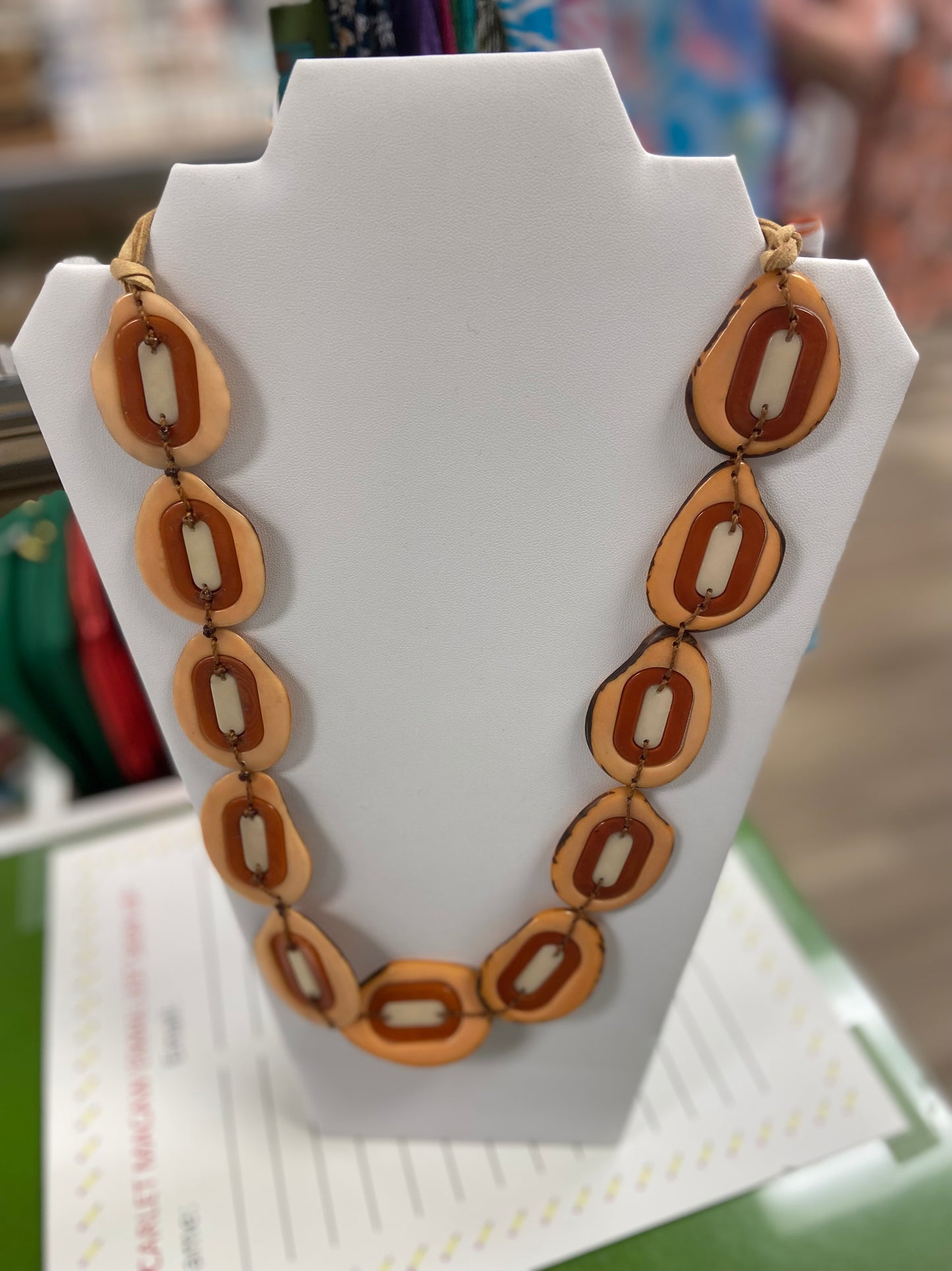 Tagua Yoli Necklace