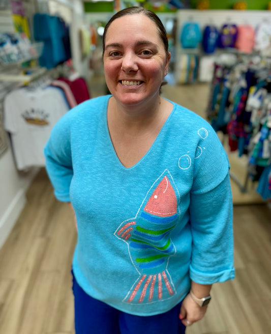 MoMo Sweater - Fresh Catch Fred