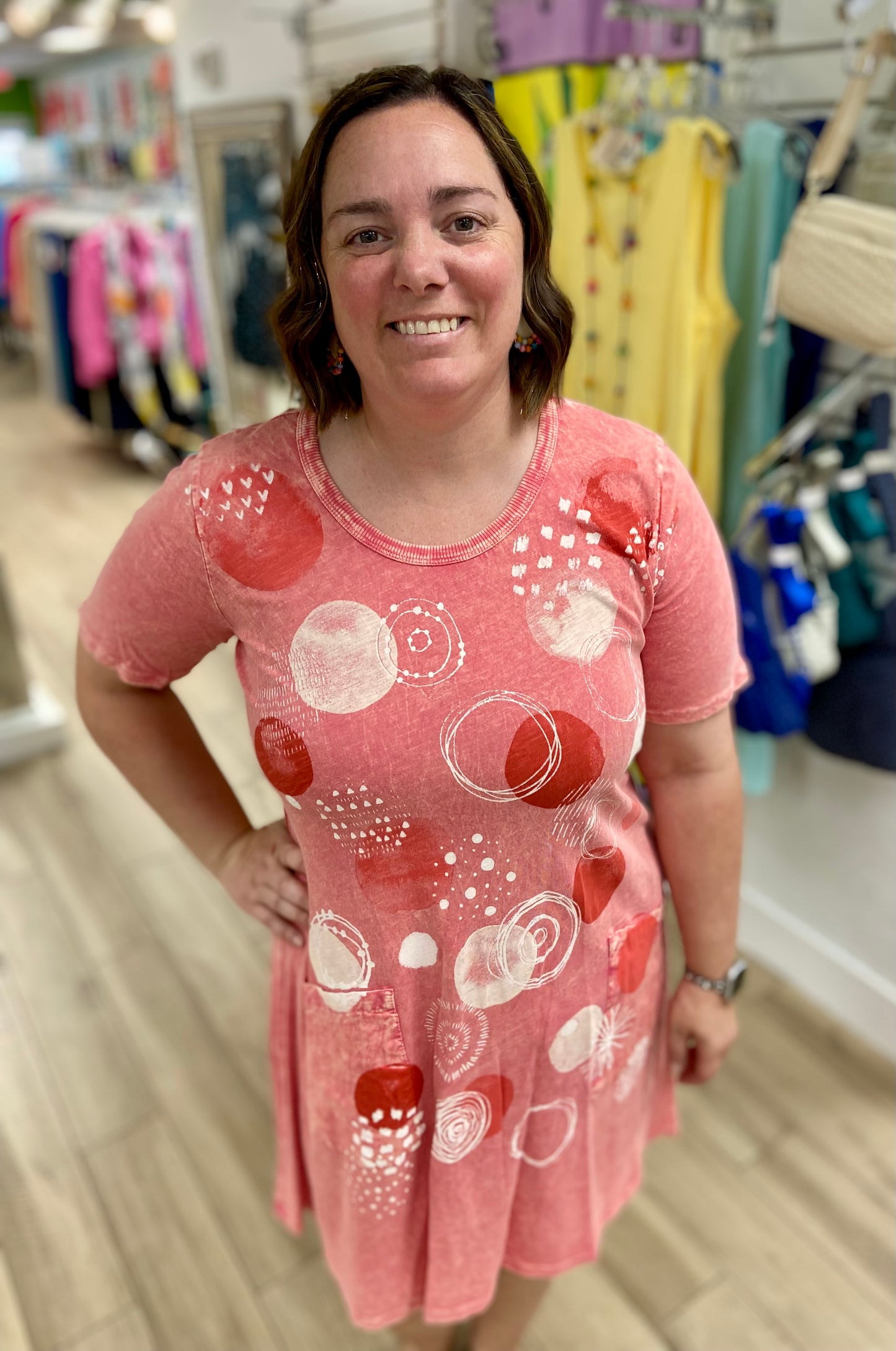 Jess & Jane M78 T-Shirt Pocket Dress