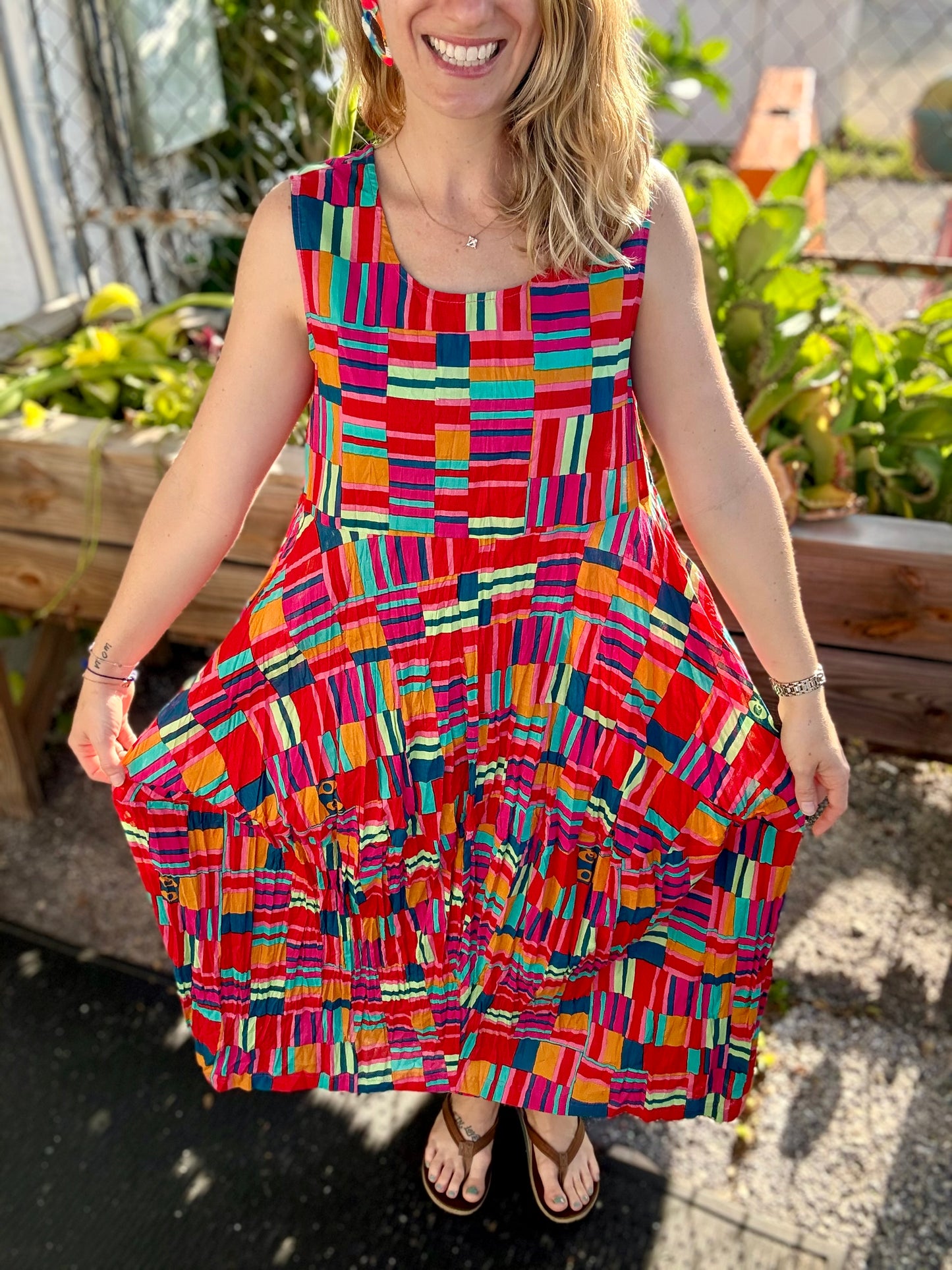 Orientique 71599 Peru Tank Bubble Dress