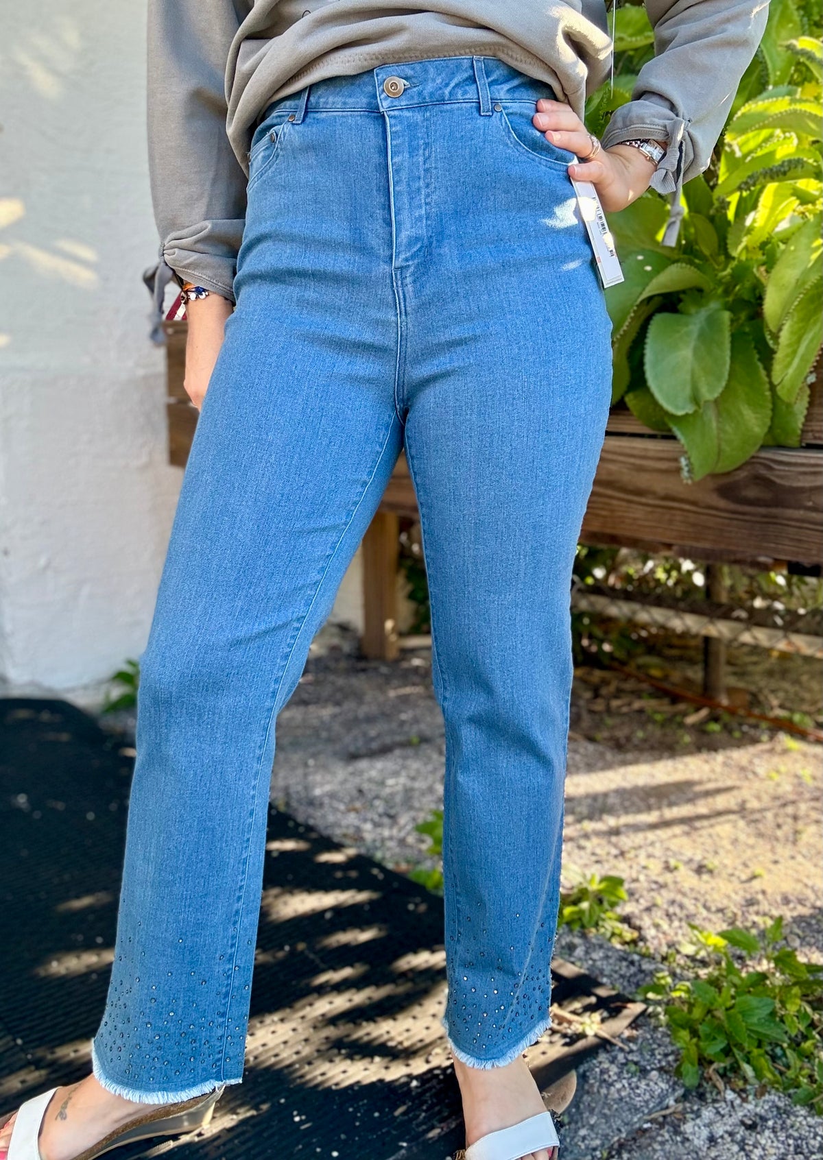 Slimsation Stud Sparkle Jean