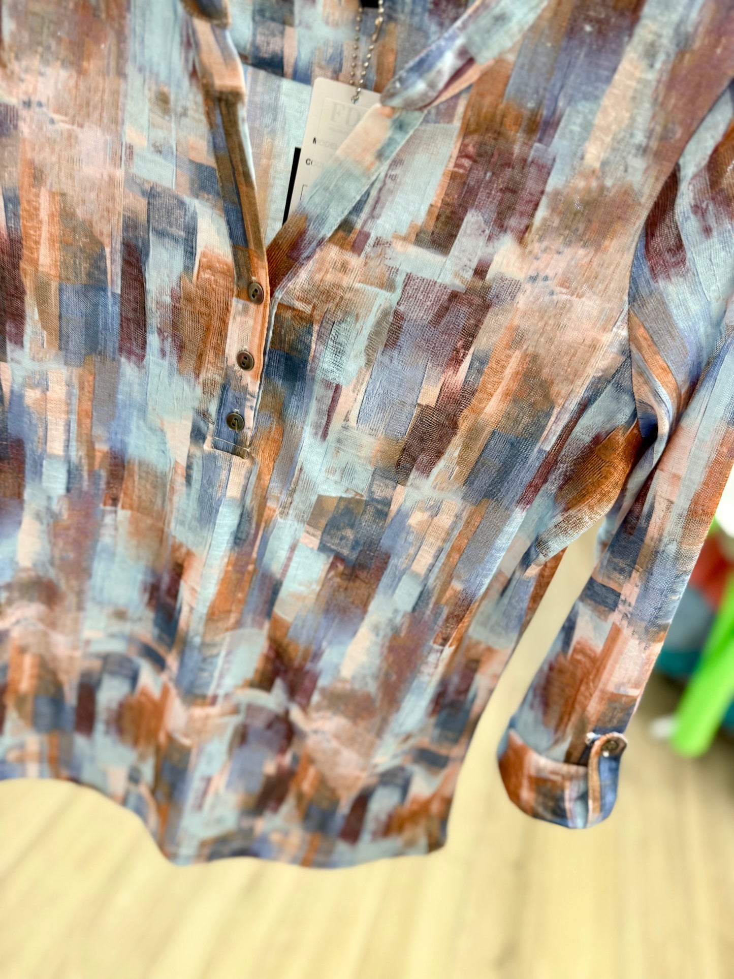 FDJ 3771451 Rookery Print Top