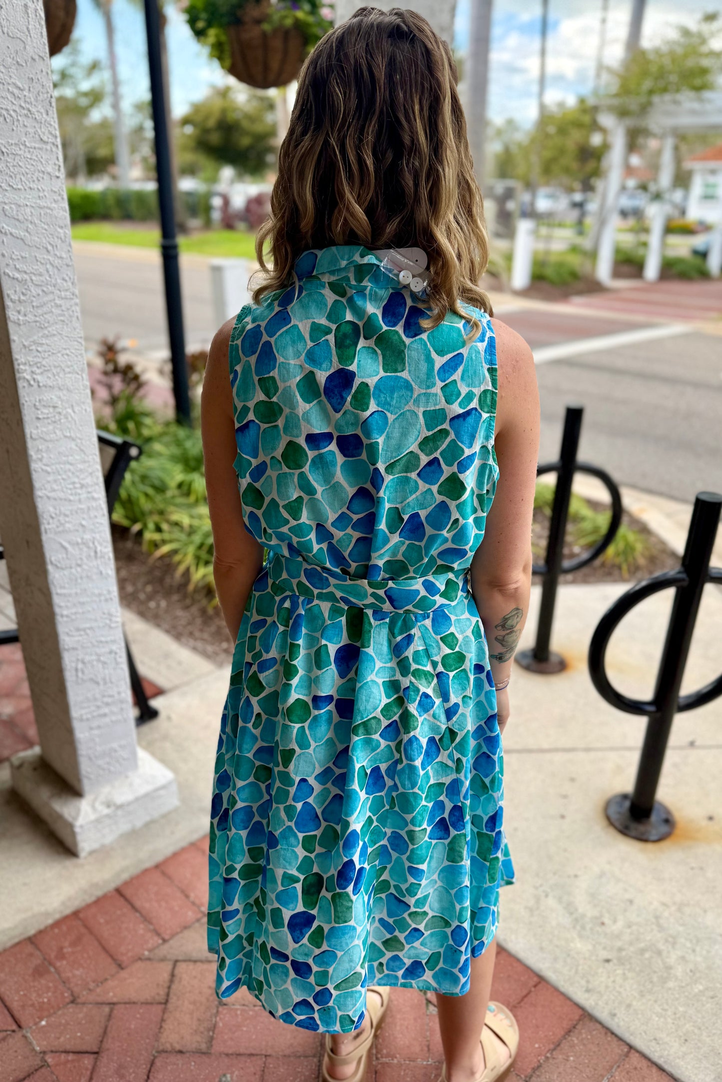 Tulip CV1260 Kristine Sea Glass Dress