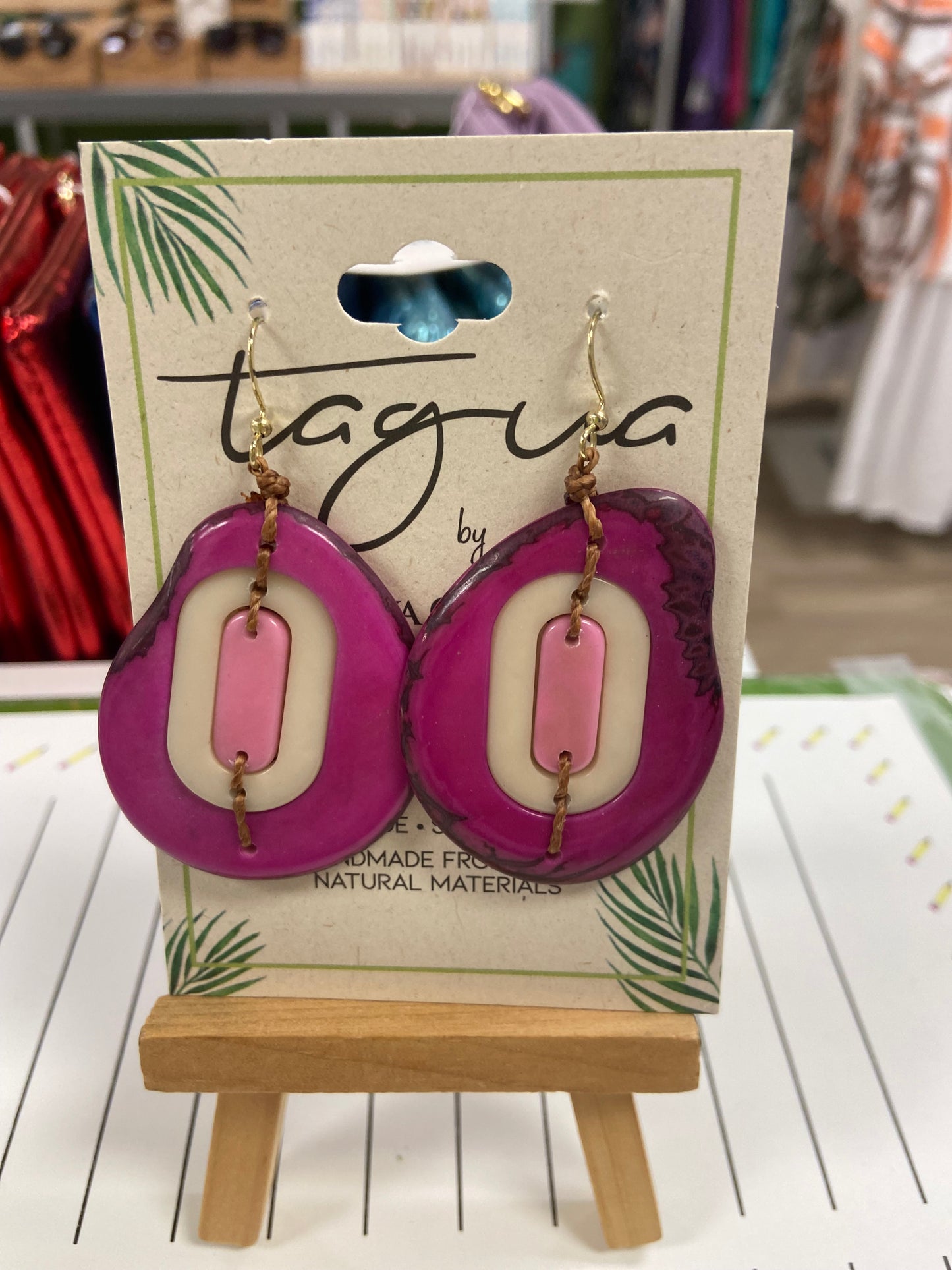 Tagua Yoli Earring