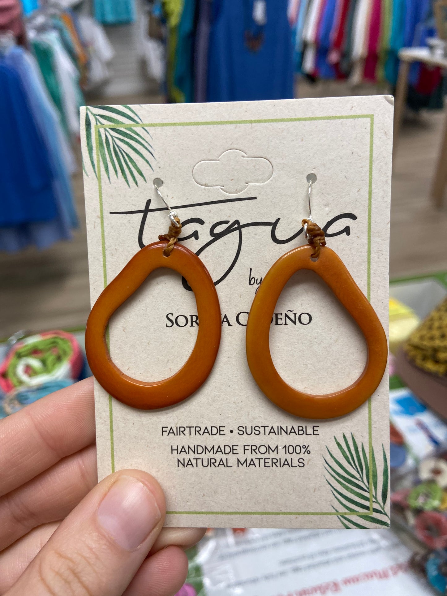 Tagua Marianita Earring