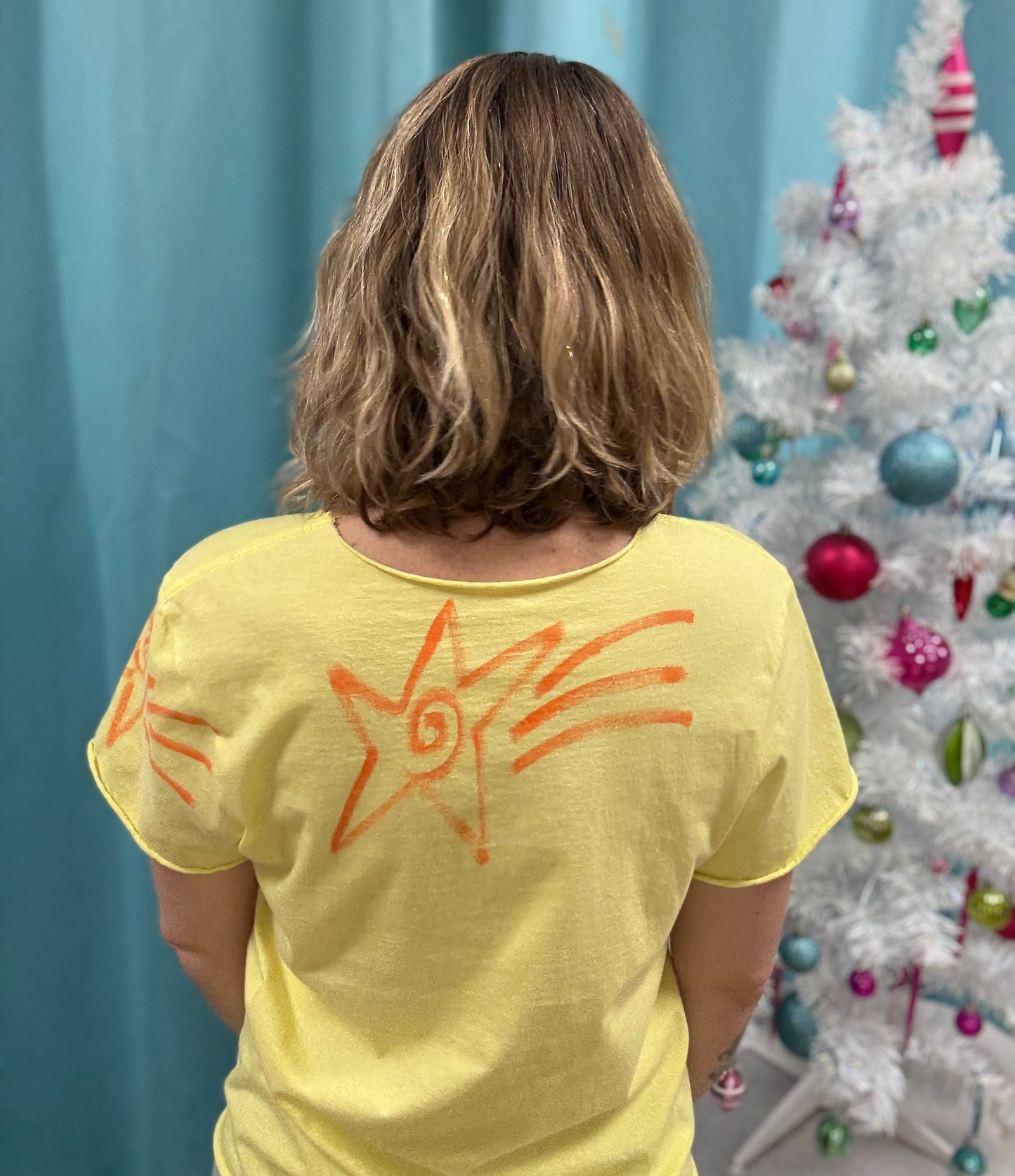 Jackie Ludtke Painted Holiday Tree Top