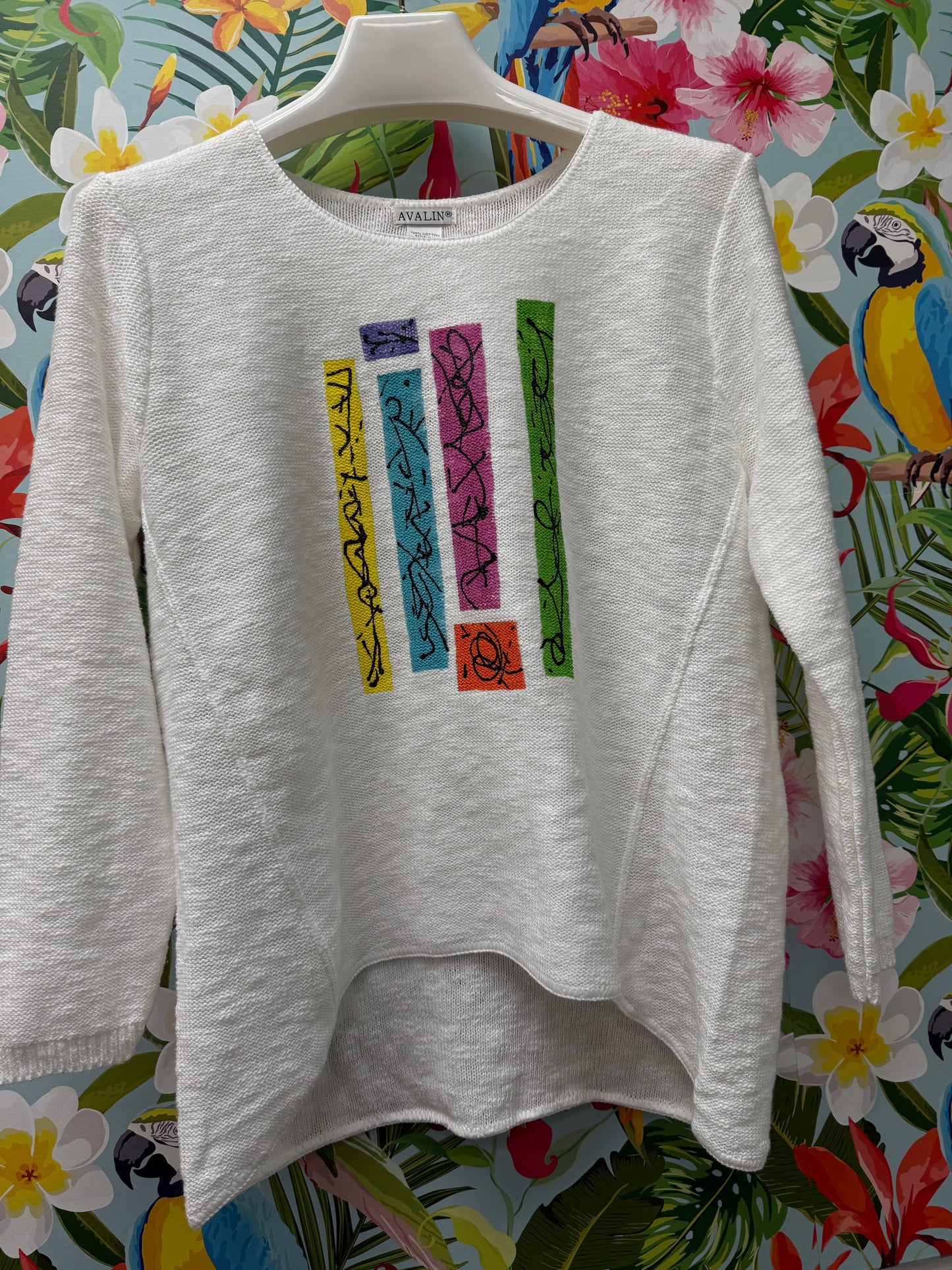MoMo Sweater - Bright Bars