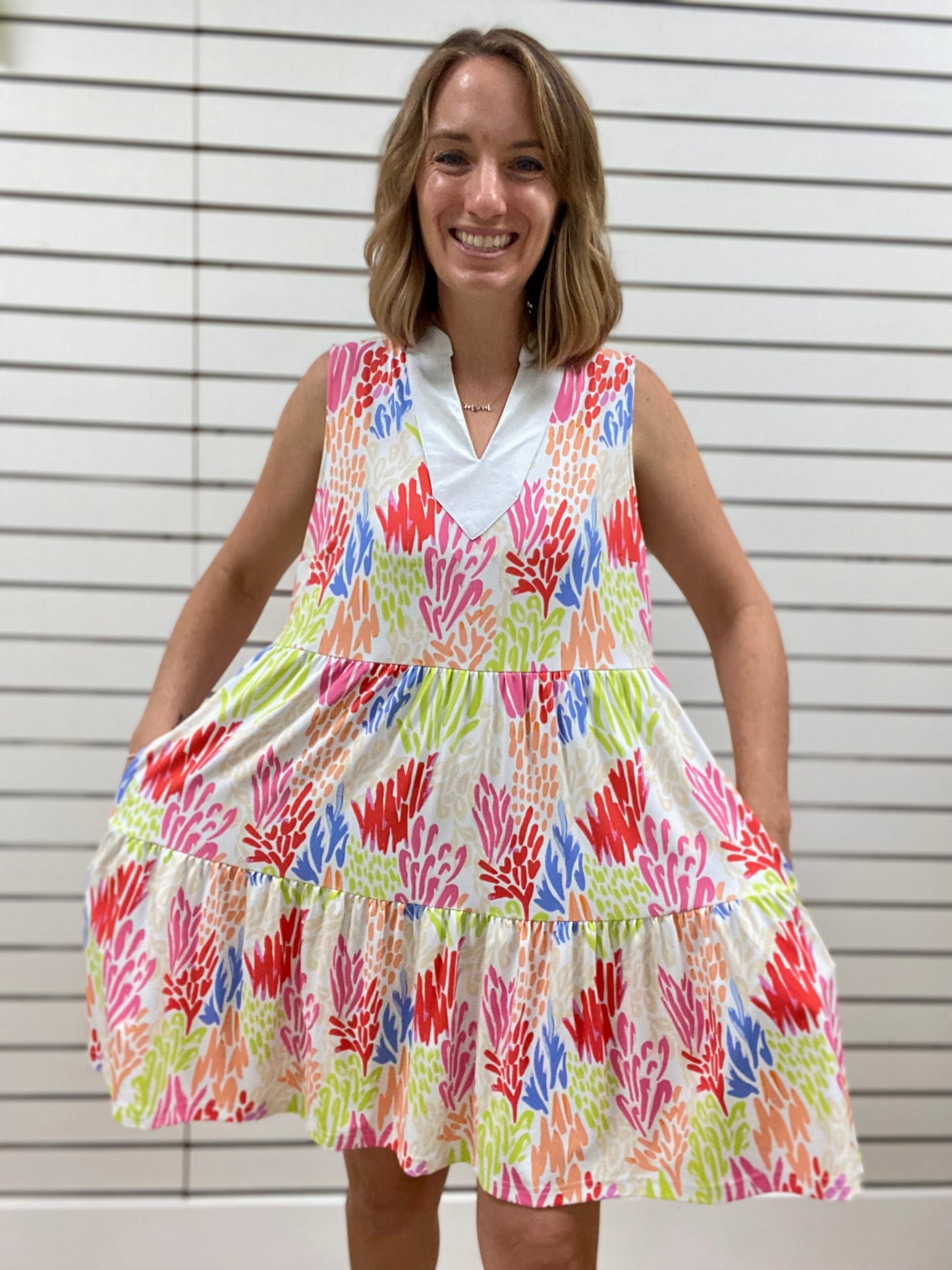 Mary Square UPF Newport Dress
