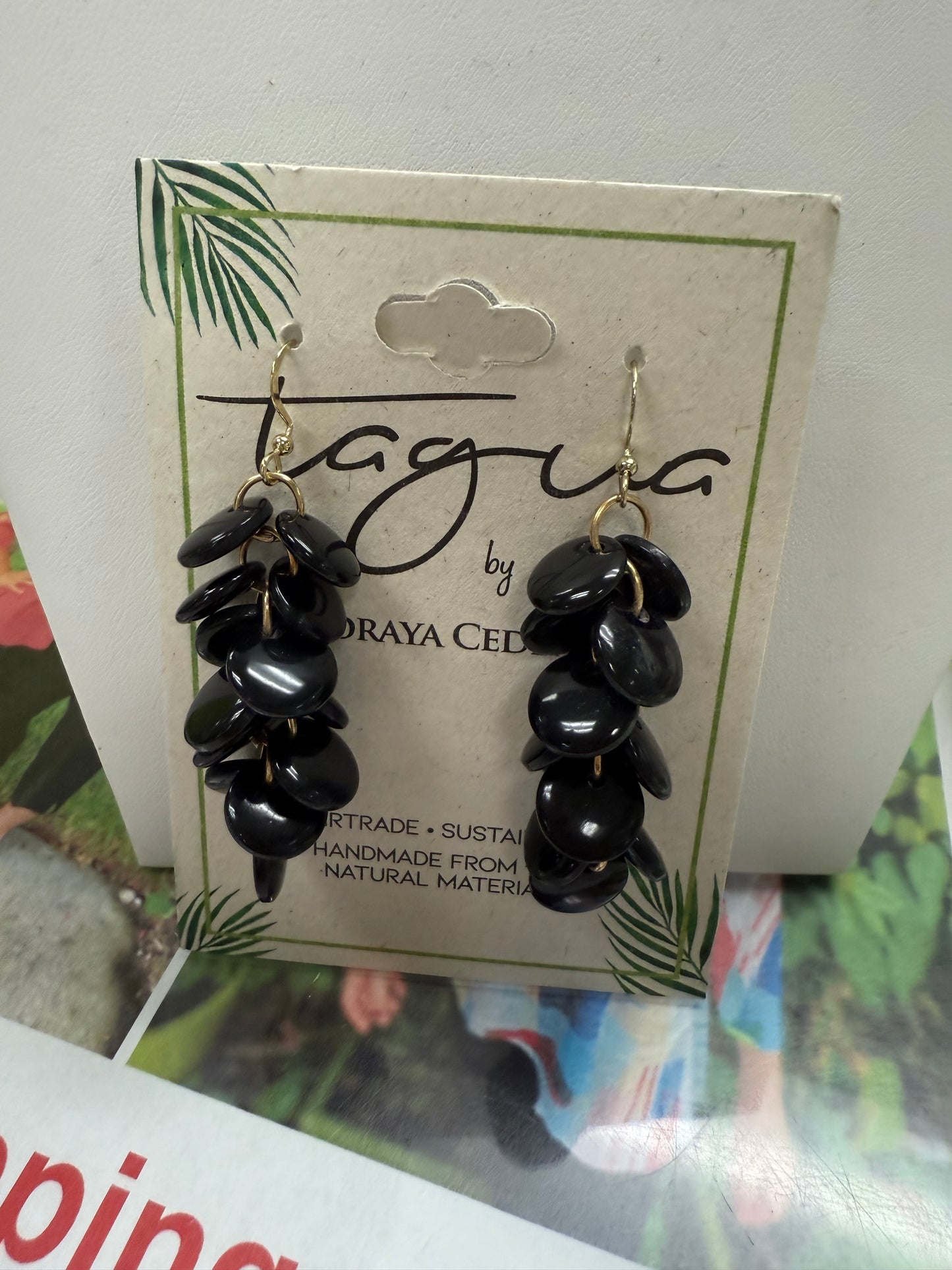 Tagua Eloisa Earrings