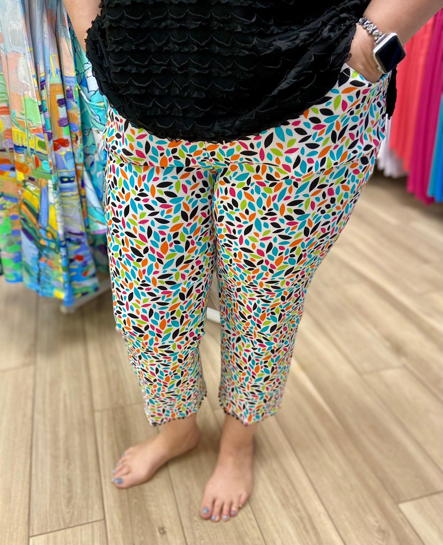 Slimsation M25715PM Print Capris