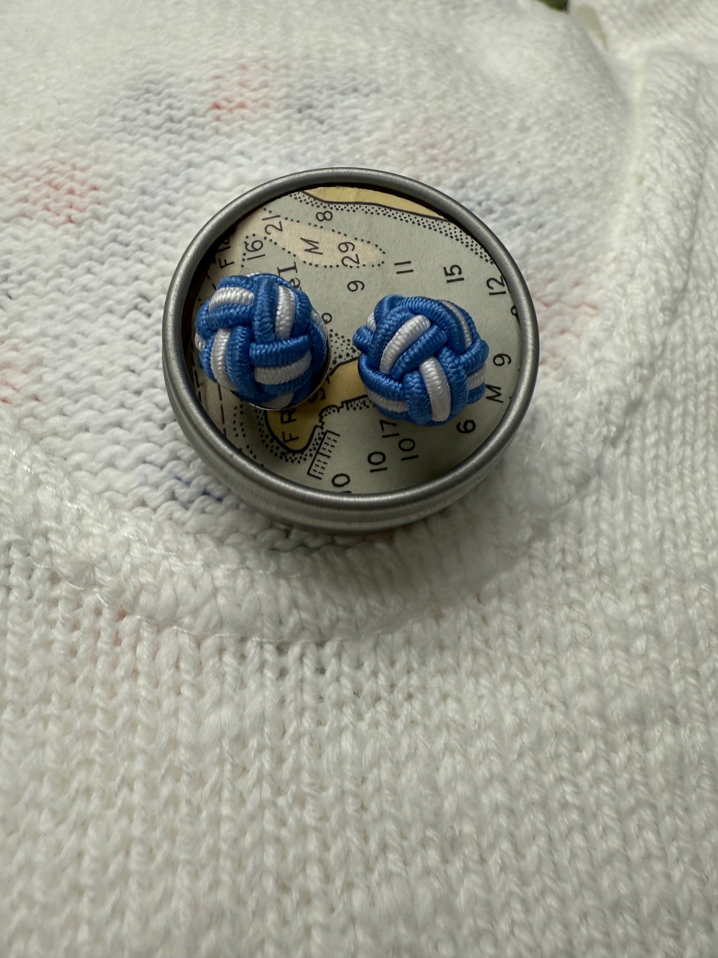 Patsy Kane Nautical Monkey Fist Earring