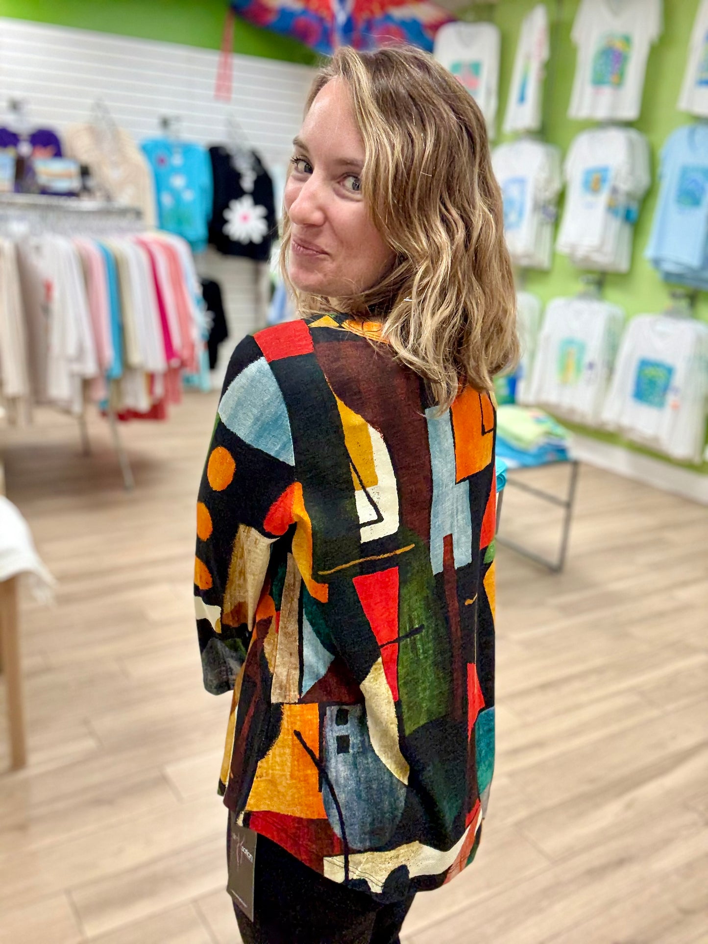 Jess & Jane KM1 Round Hem Top