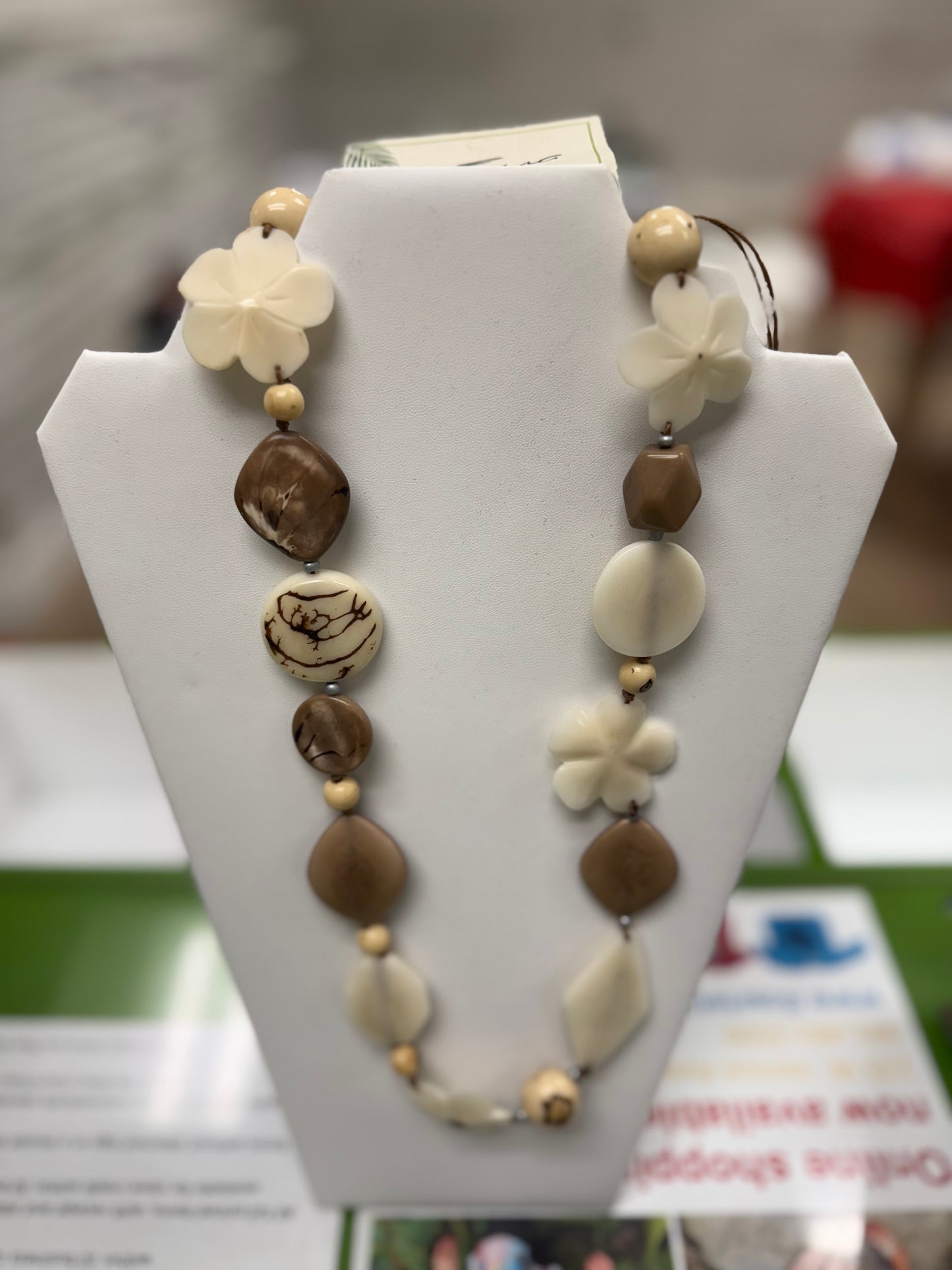 Tagua Stephanie Necklace