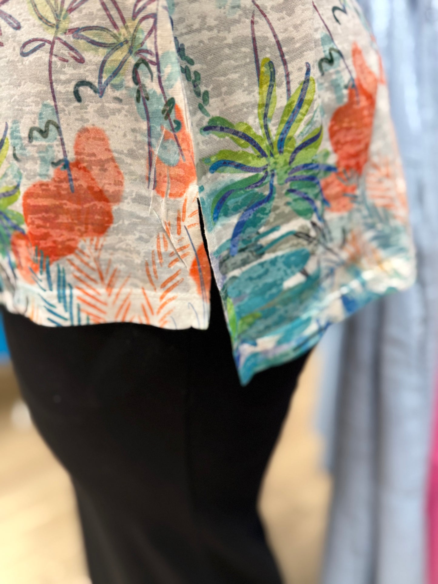 Jess & Jane 44 Print Top