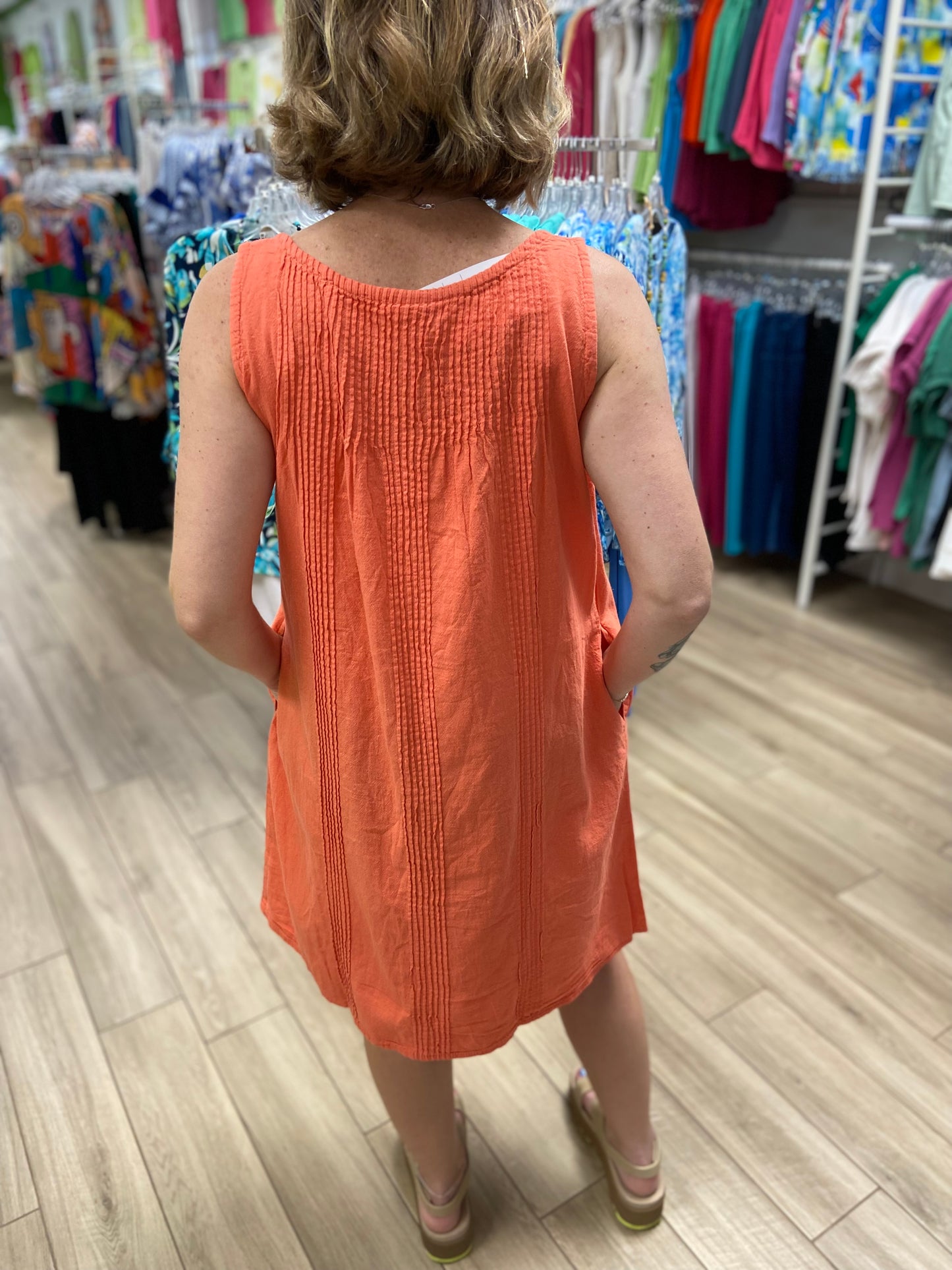 Maya Jones 1202 Pleated Dress