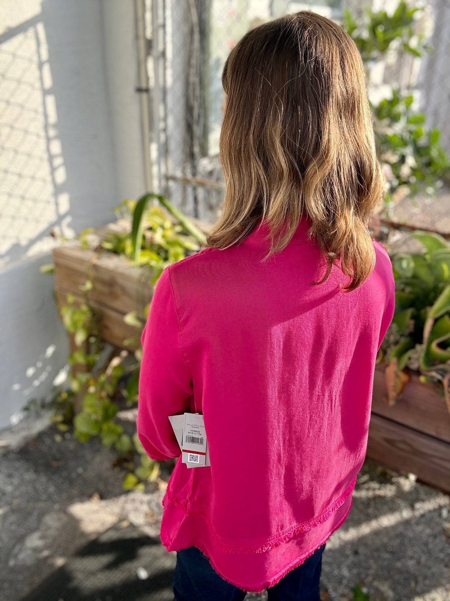 Multiples M16111TM Tencel Tie Top
