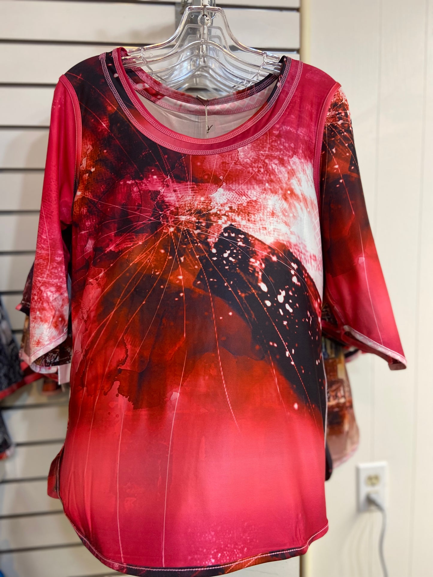 Lemon Grass Reversible 3/4 Top