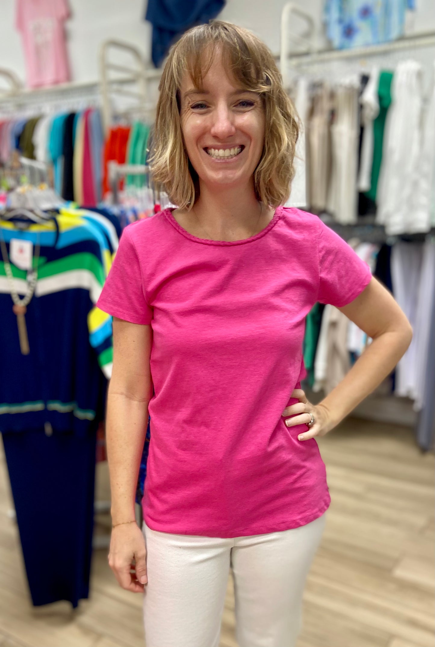 Hatley Braided Neck Tee