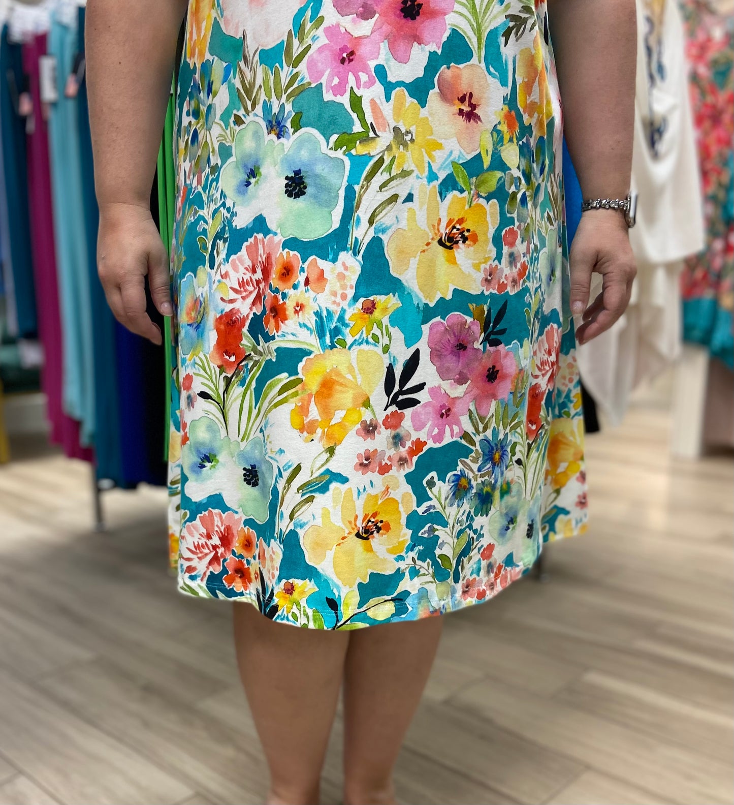 Jess & Jane KS4 Notch Neck Dress