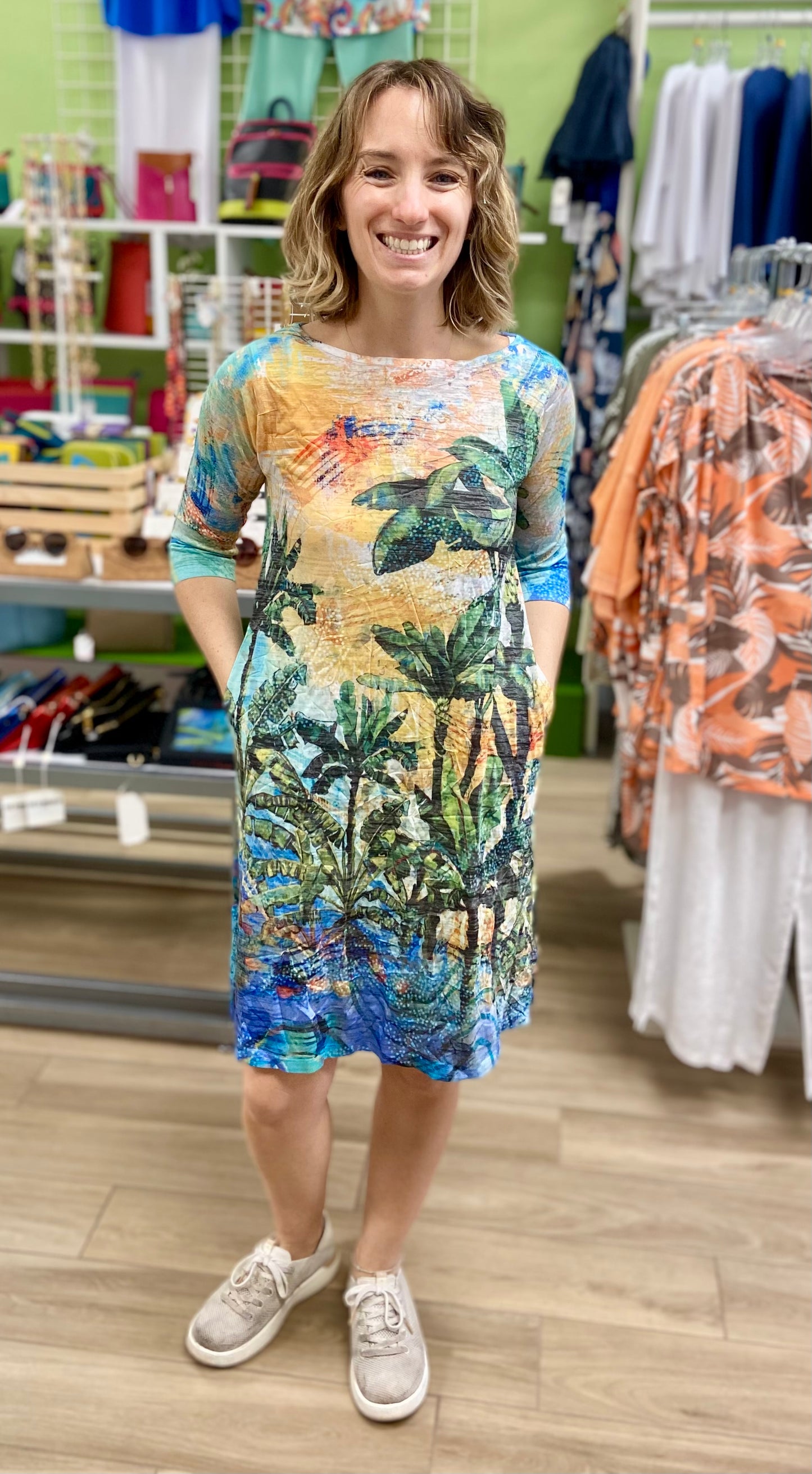 Inoah CD301BO Tropical Paradise Dress