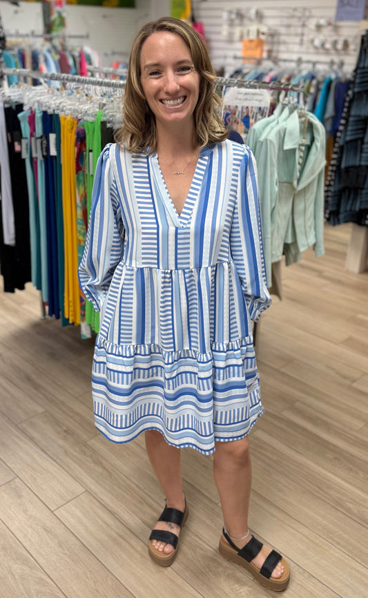 Mary Square Cooper Dress