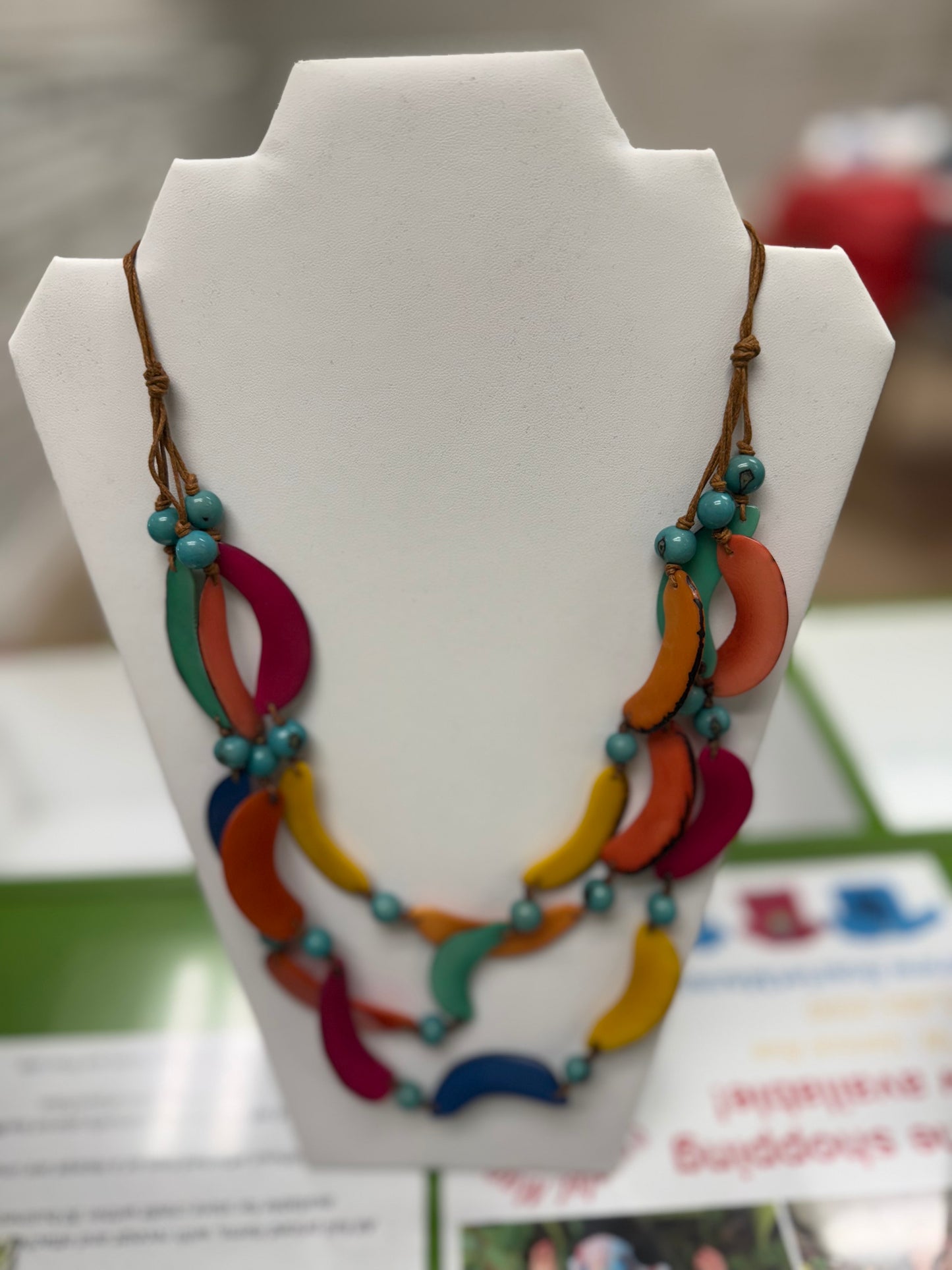 Tagua Clementine Necklace