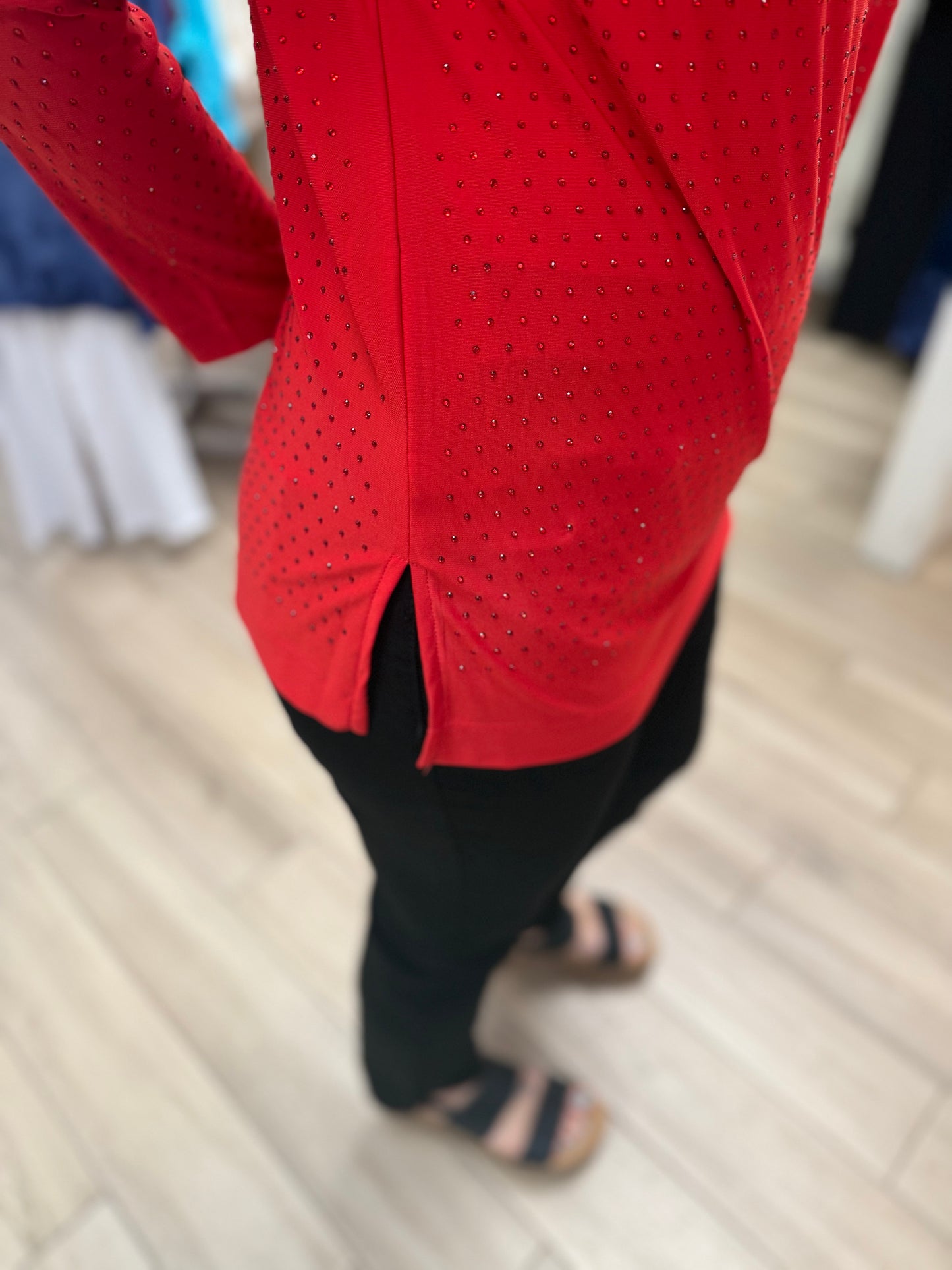 Multiples M45602TM Shimmer Top