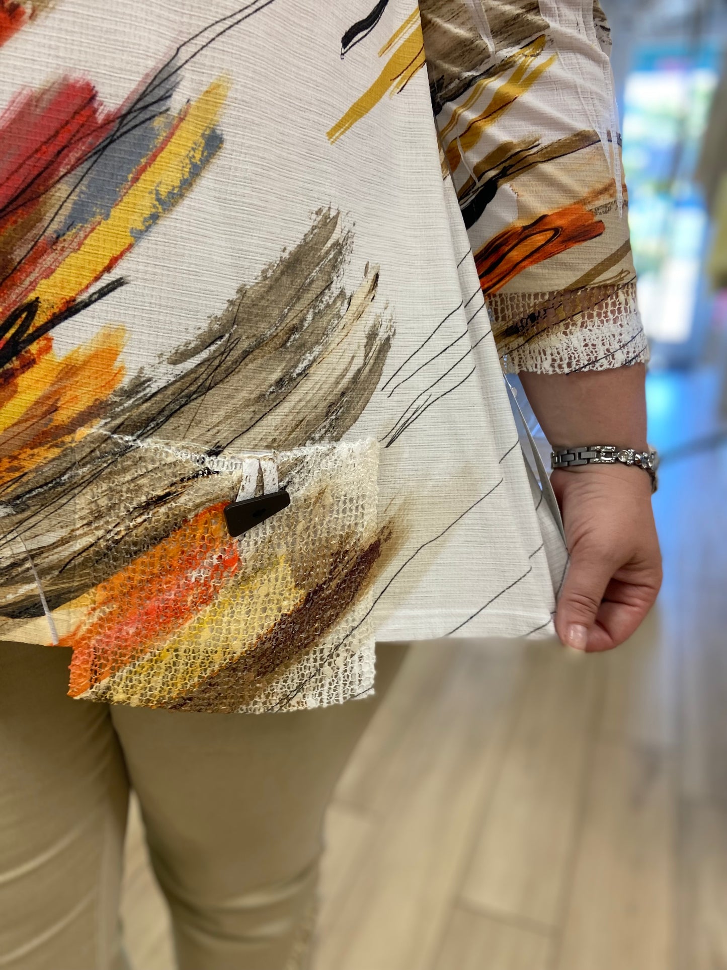 Jess & Jane BU2 Print Top