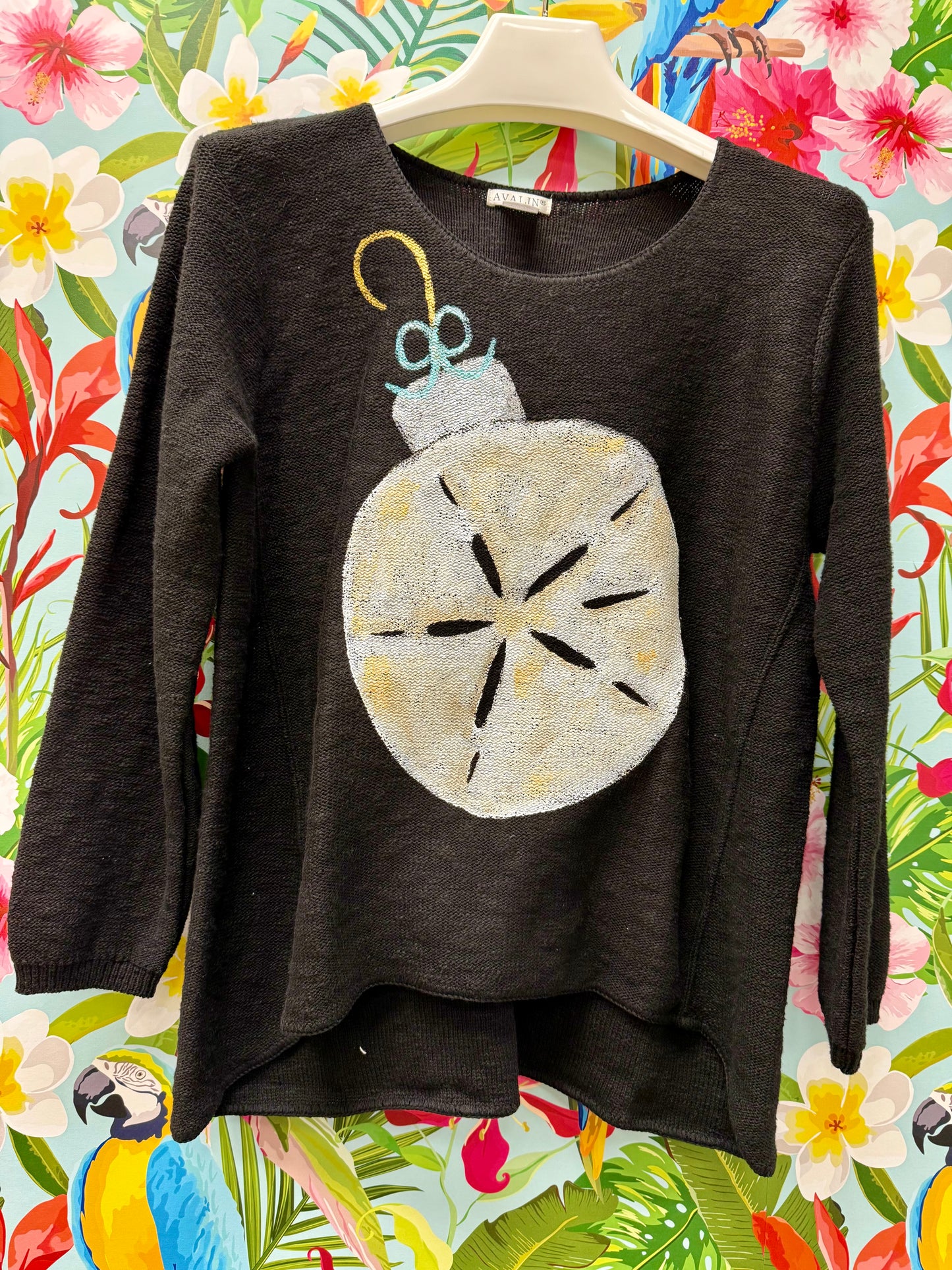 MoMo Sweater - Sand Dollar Ornament